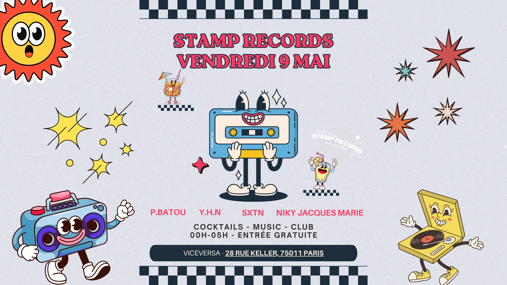 Stamp Records Au Viceversa