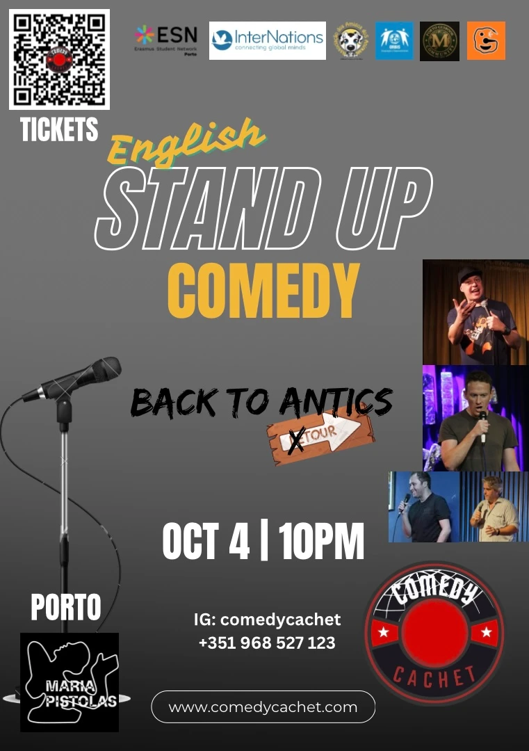 Stand Up Comedy - Back To Antics Tour - Live In Porto