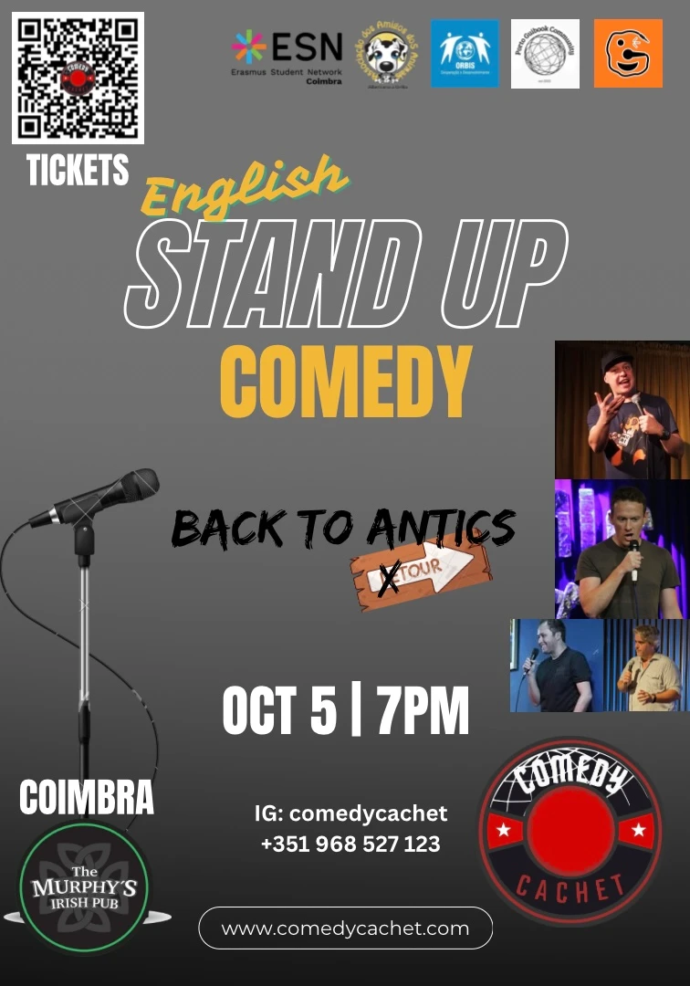 Stand Up Comedy - Back To Antics Tour - Live In Coimbra
