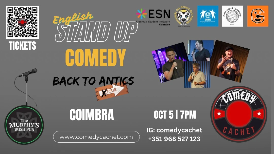 Stand Up Comedy - Back To Antics Tour - Live In Coimbra