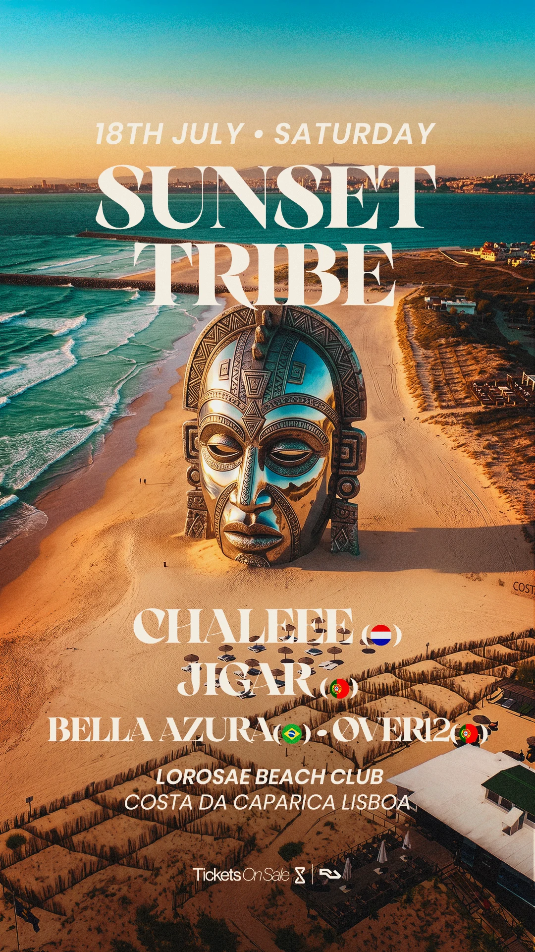 Sunset Tribe With International Artist At Lorosae Beach Club