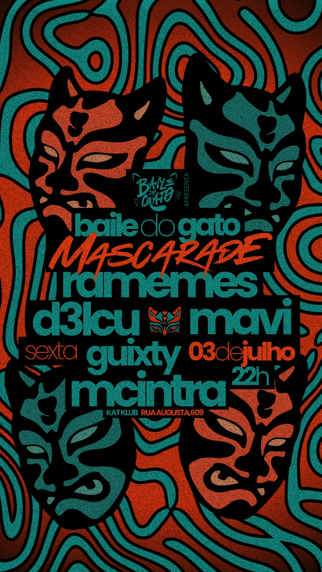 Baile Do Gato Com Dj Ramemes E D3lcu!