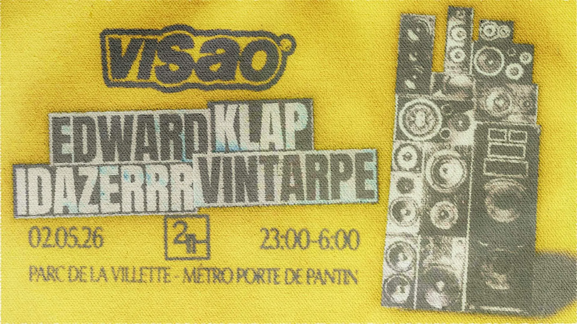 Visão Party Ss26 Début : Klap | Edward | Idazerrr | Vintarpe