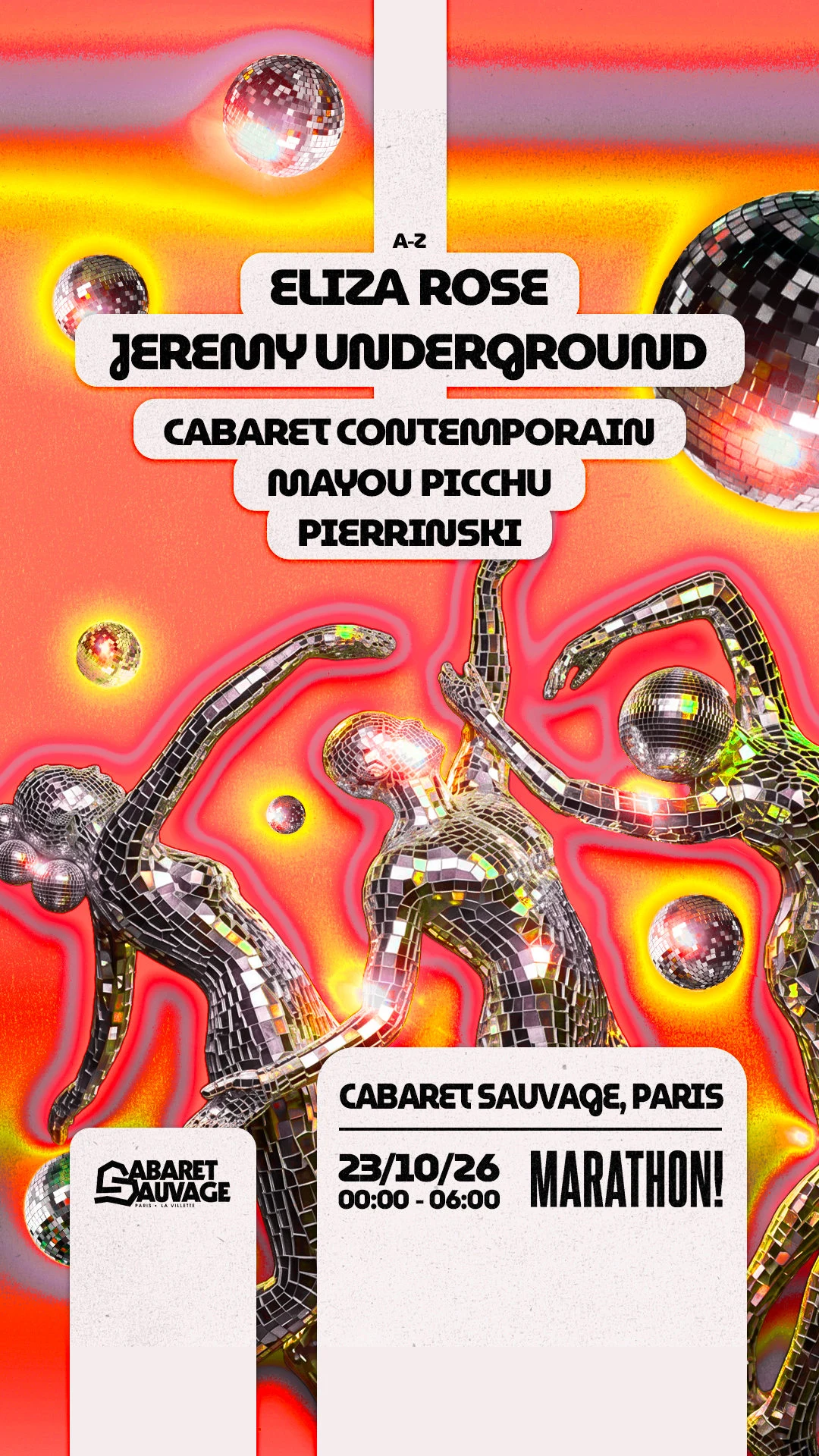 Eliza Rose, Jeremy Underground, Mayou Picchu : Marathon !