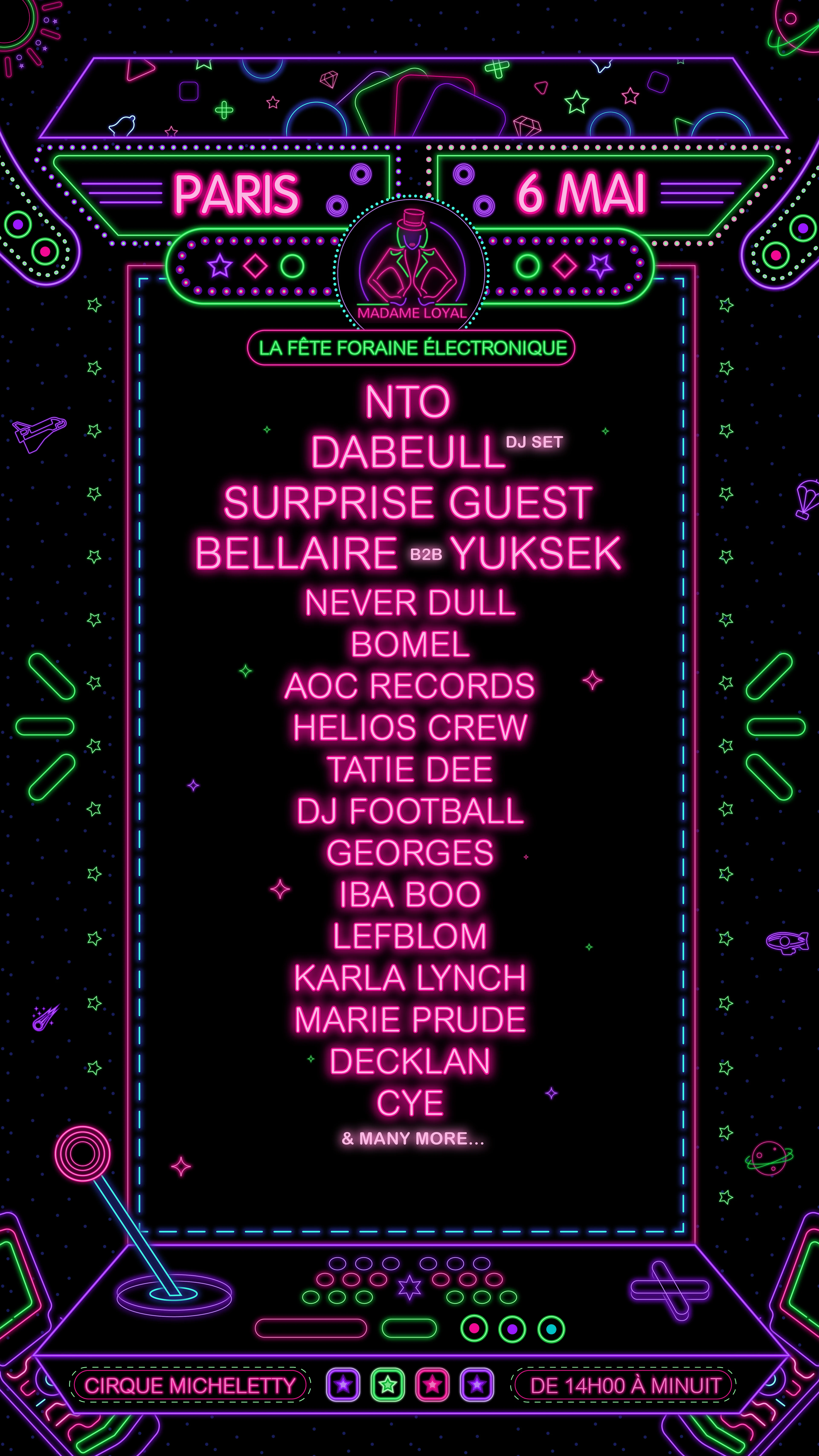 Madame Loyal Festival - Paris, 6 Mai