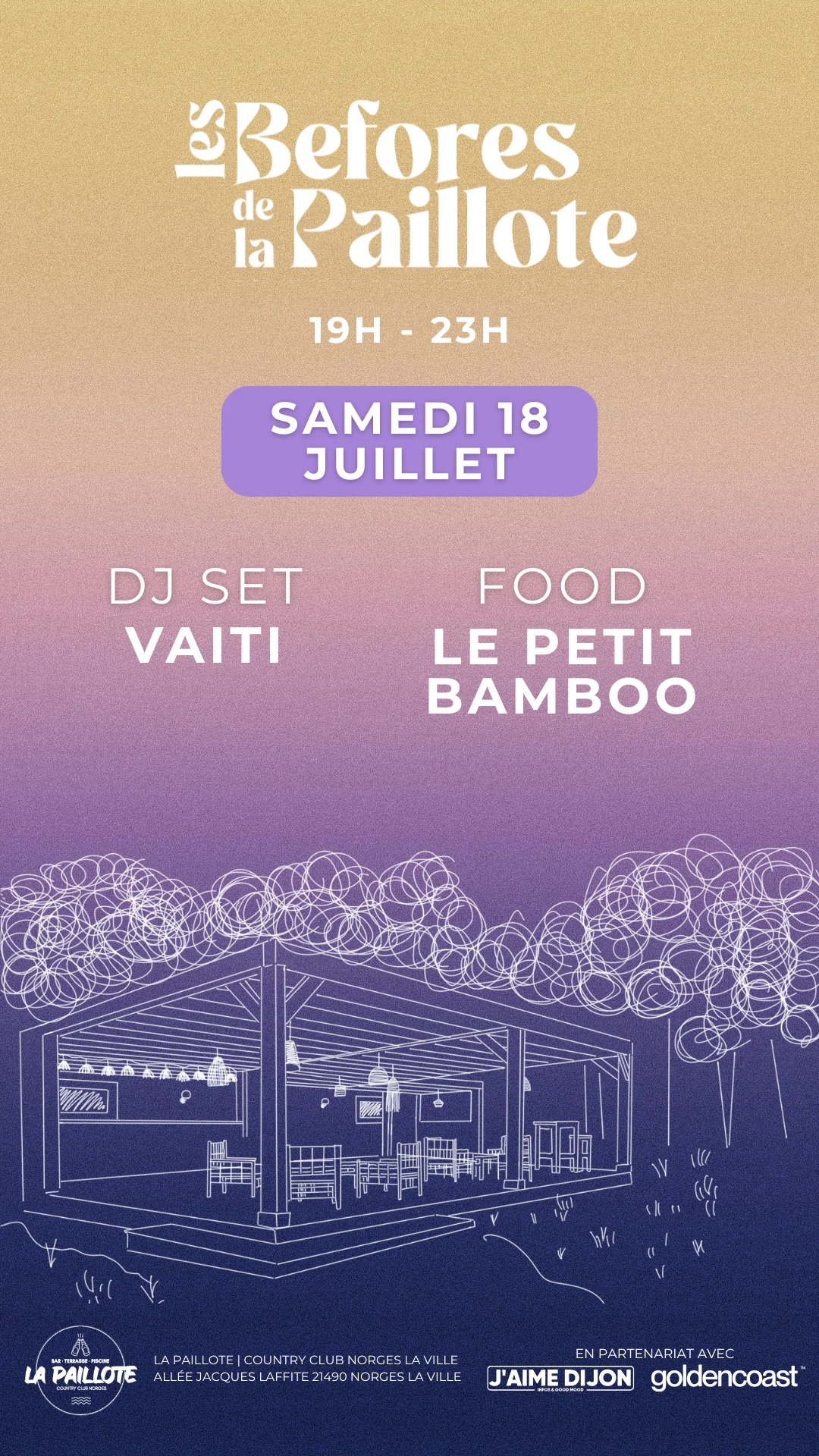 Les Befores De La Paillote - Samedi 18 Juillet