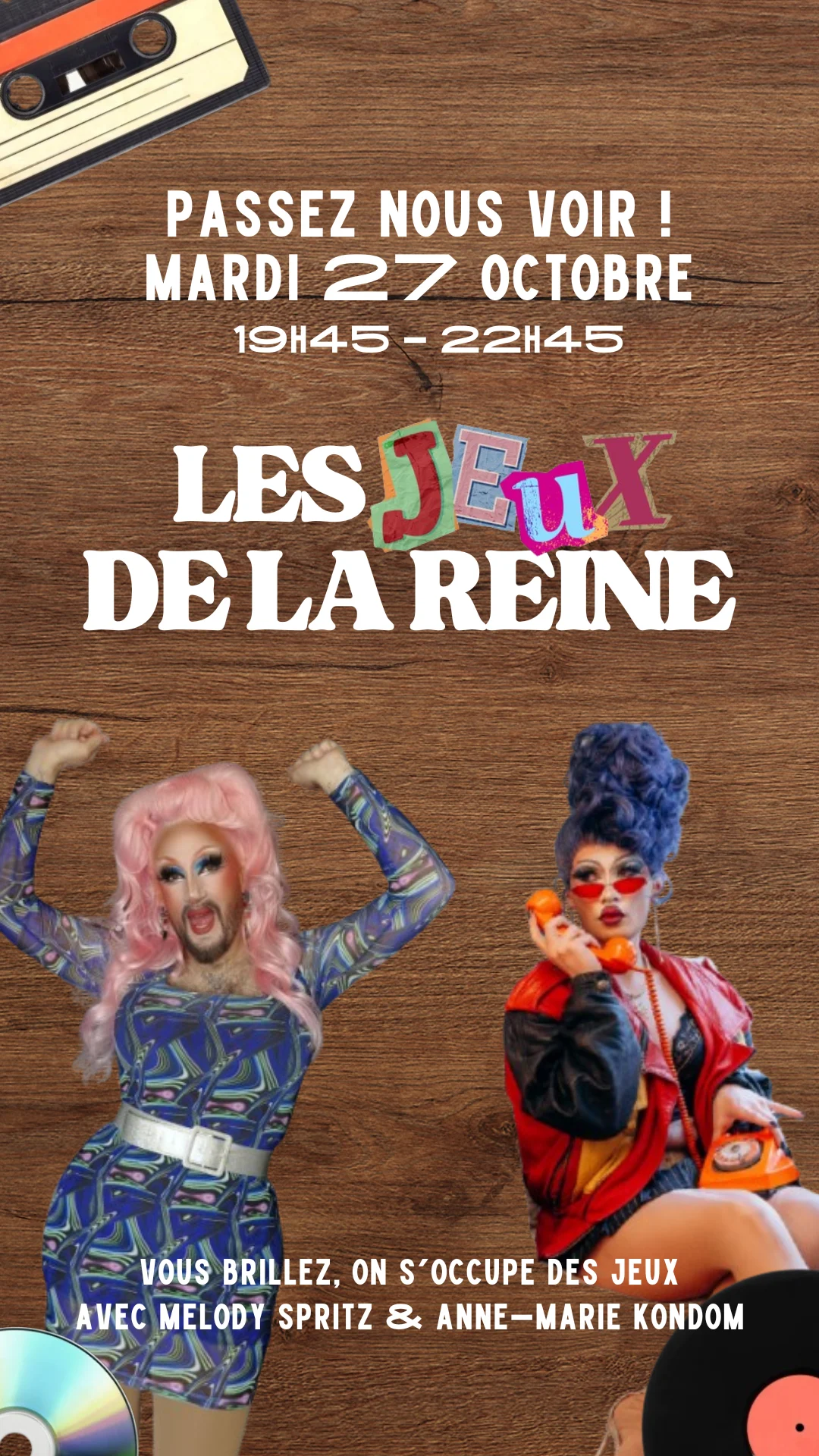 Les Jeux De La Reine // Morex Custom House // 27 Octobre