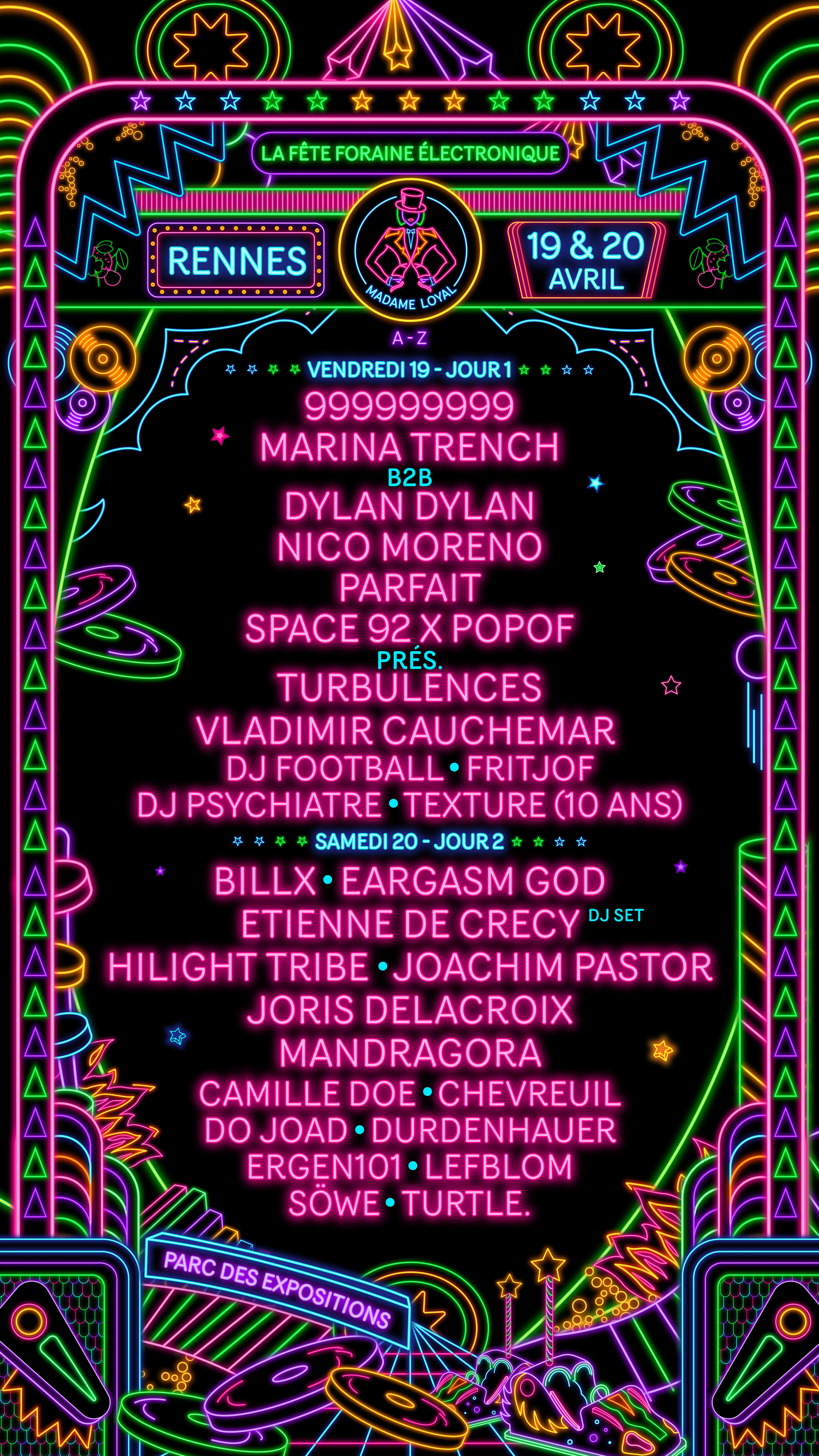 Madame Loyal Rennes - 19 & 20 Avril