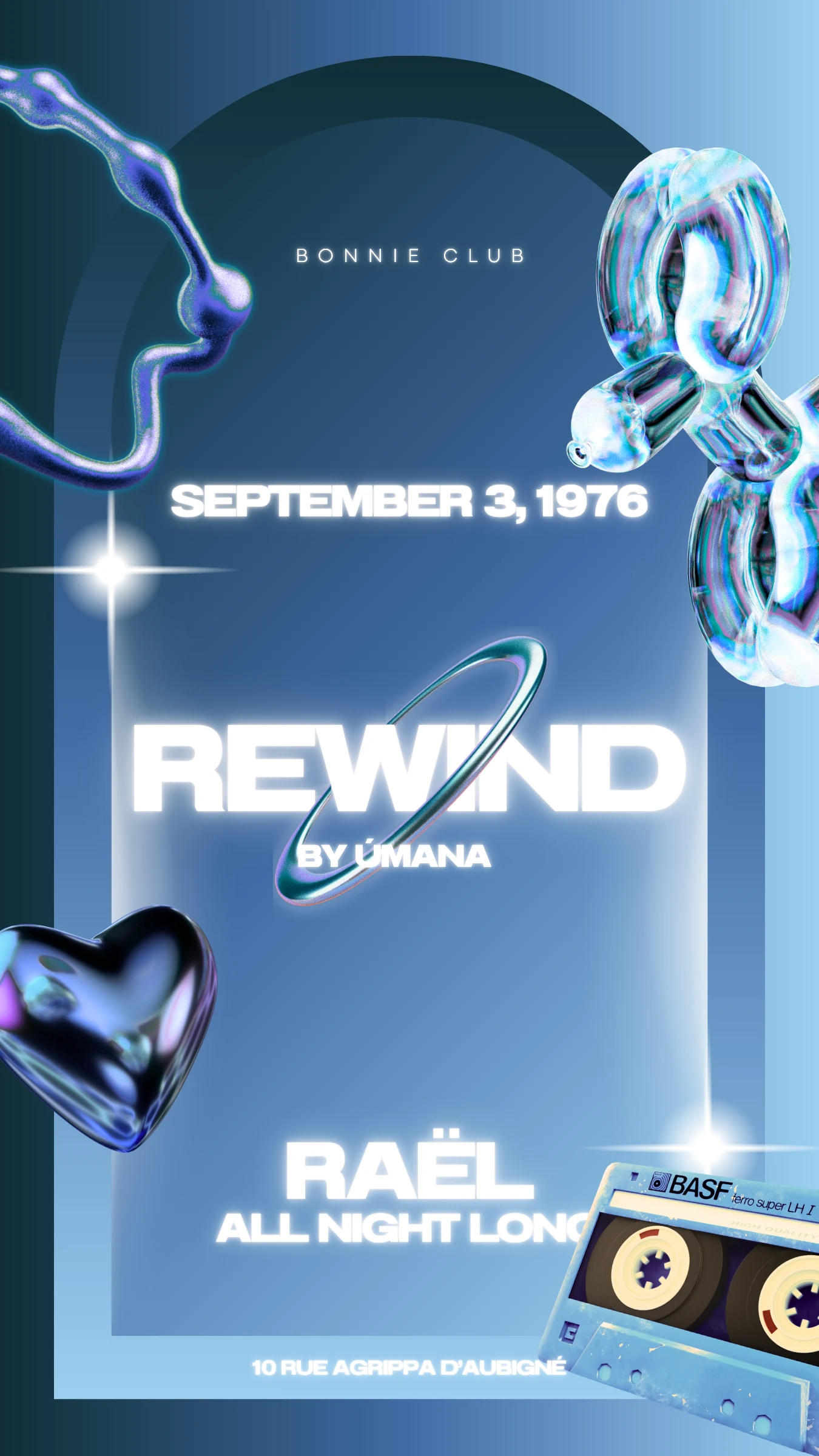 Rewind 03.09.1976 - Raël All Night Long