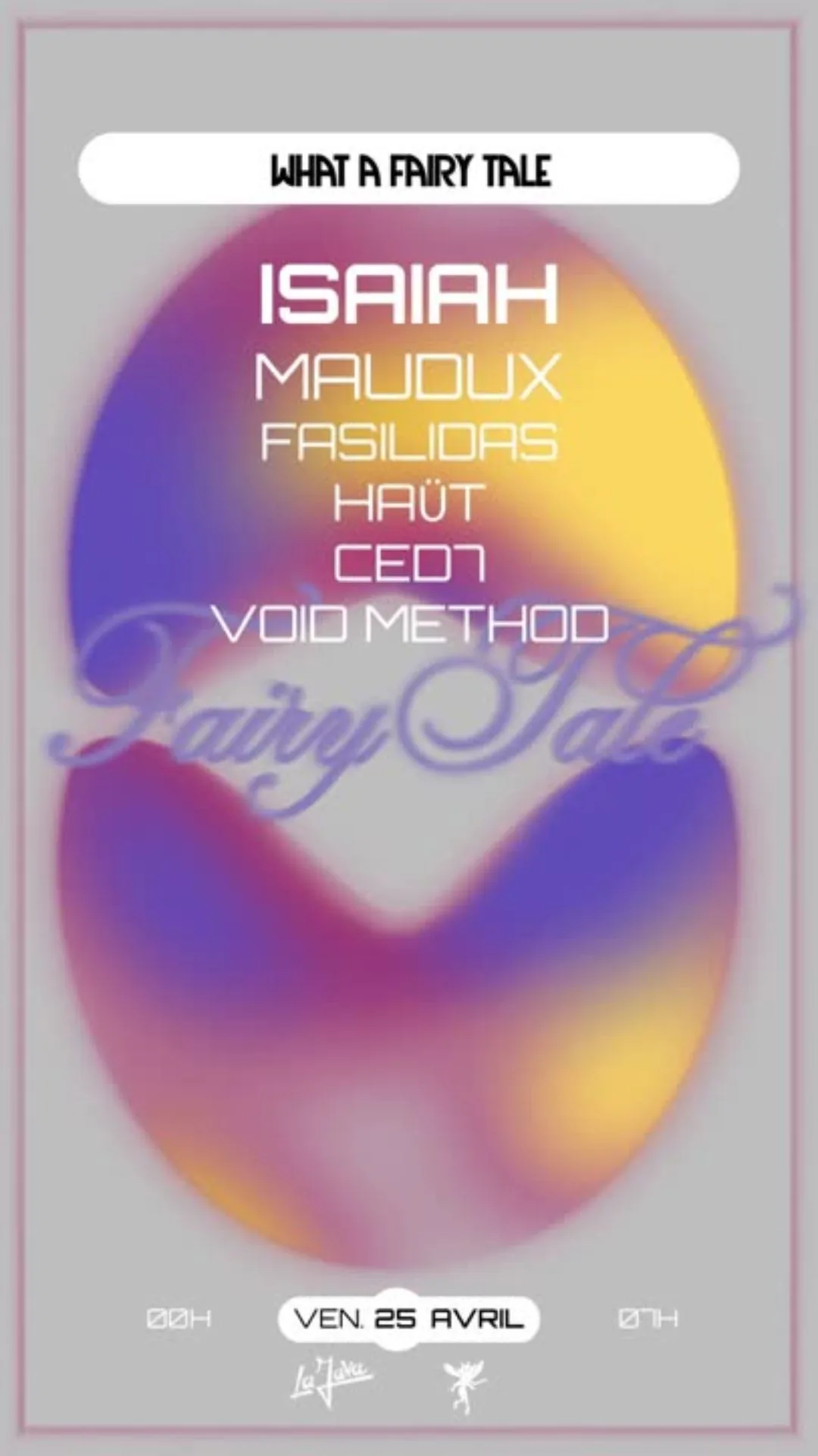 What A Fairy Tale: Isaiah, Maudux, Haüt B2b Fasilidas & More