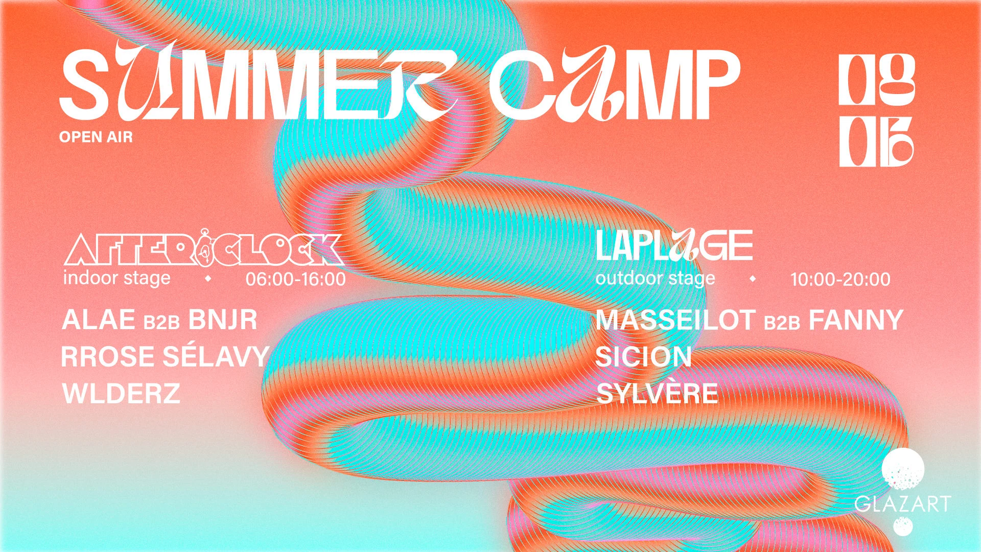 Summer Camp : After O'clock X Laplage Opening#1 ⛱️(Open Air)