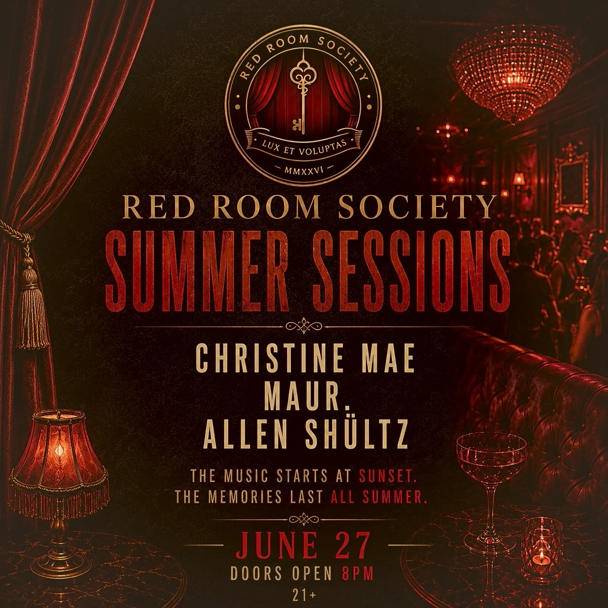 Red Room Society: Summer Sessions