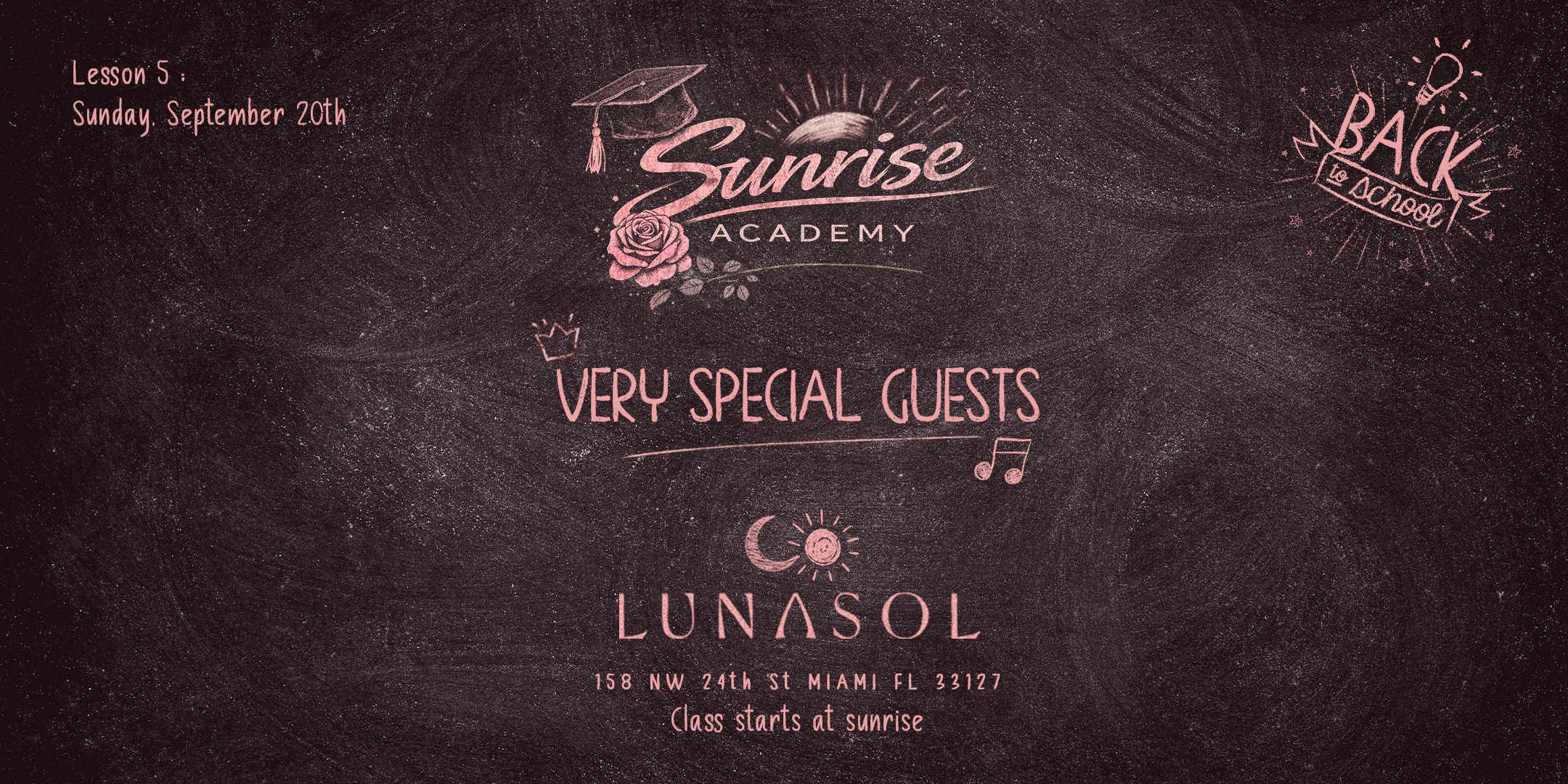 Lunasol Pres. Sunrise Lesson 5