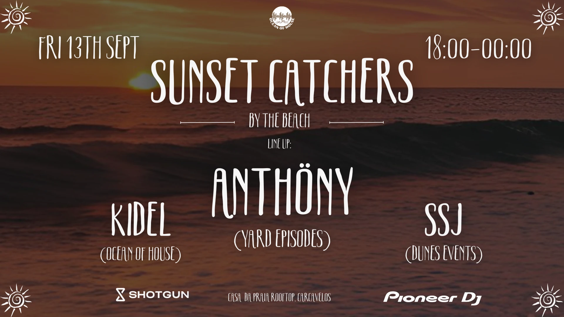 Sunset Catchers By The Beach