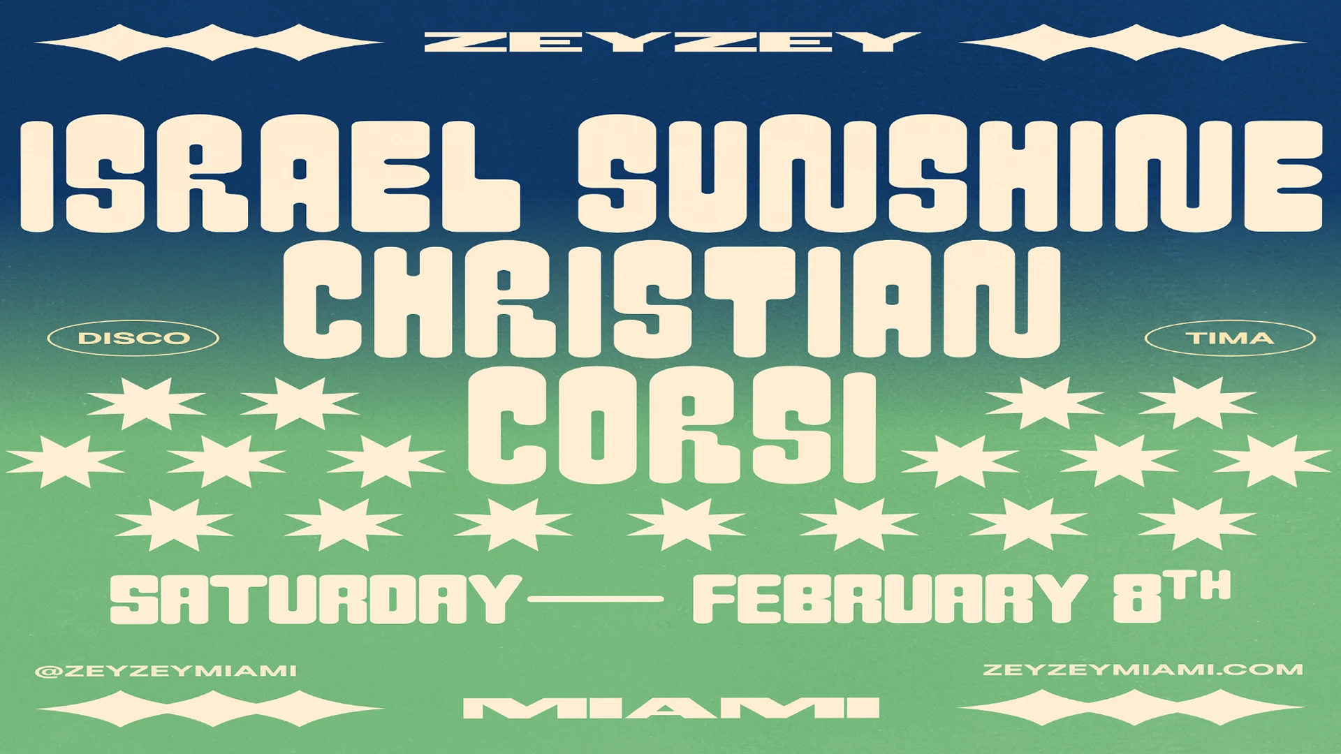 Israel Sunshine + Christian Corsi