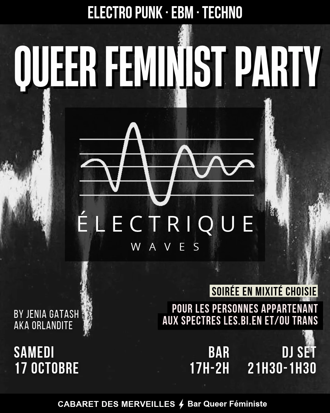 Electrique Waves • Queer Feminist Party 17.10