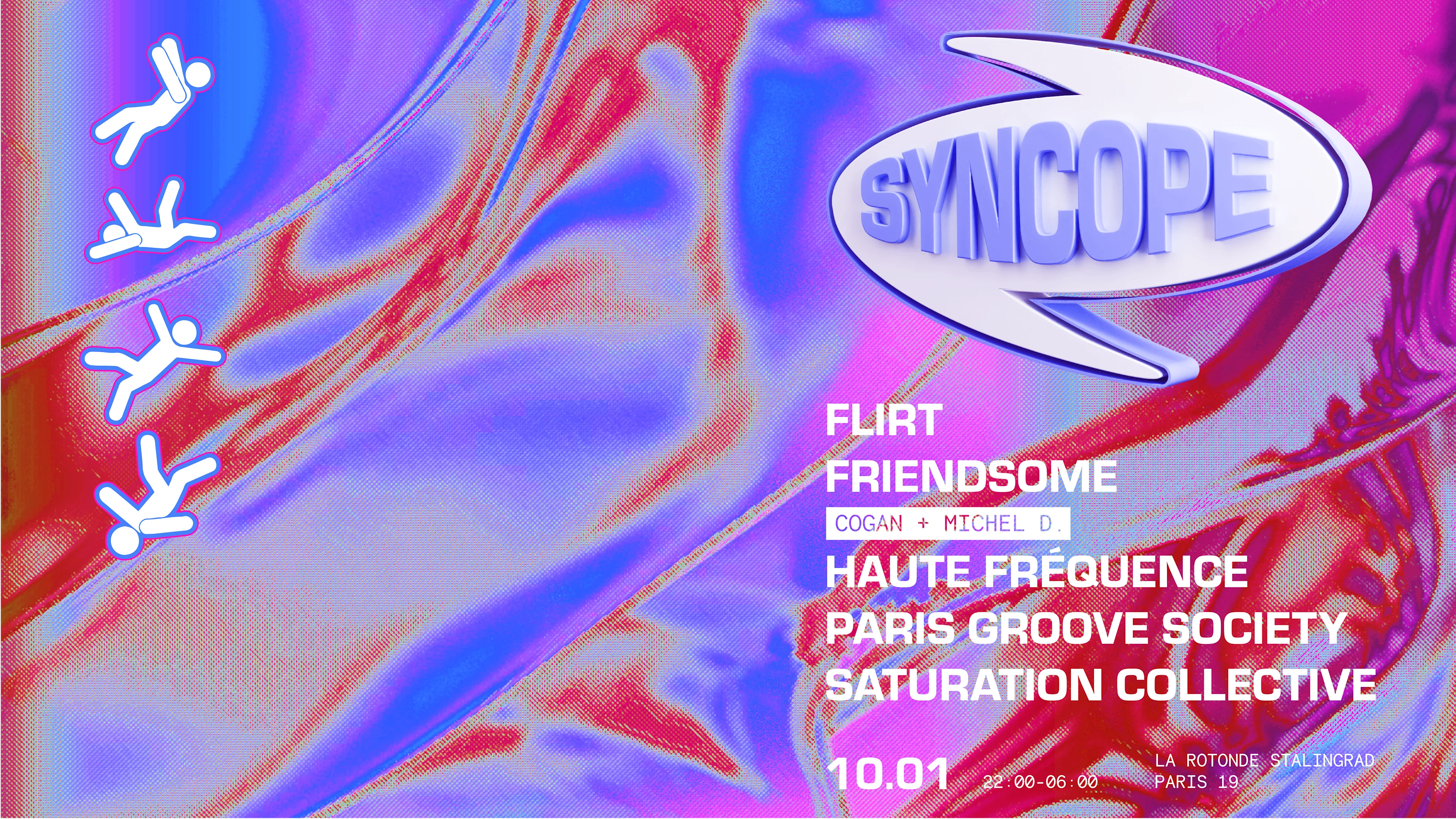 Syncope : Flirt · Friendsome · Saturation Collective & More