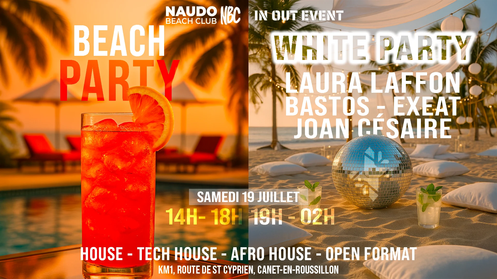 Beach Party X White Party