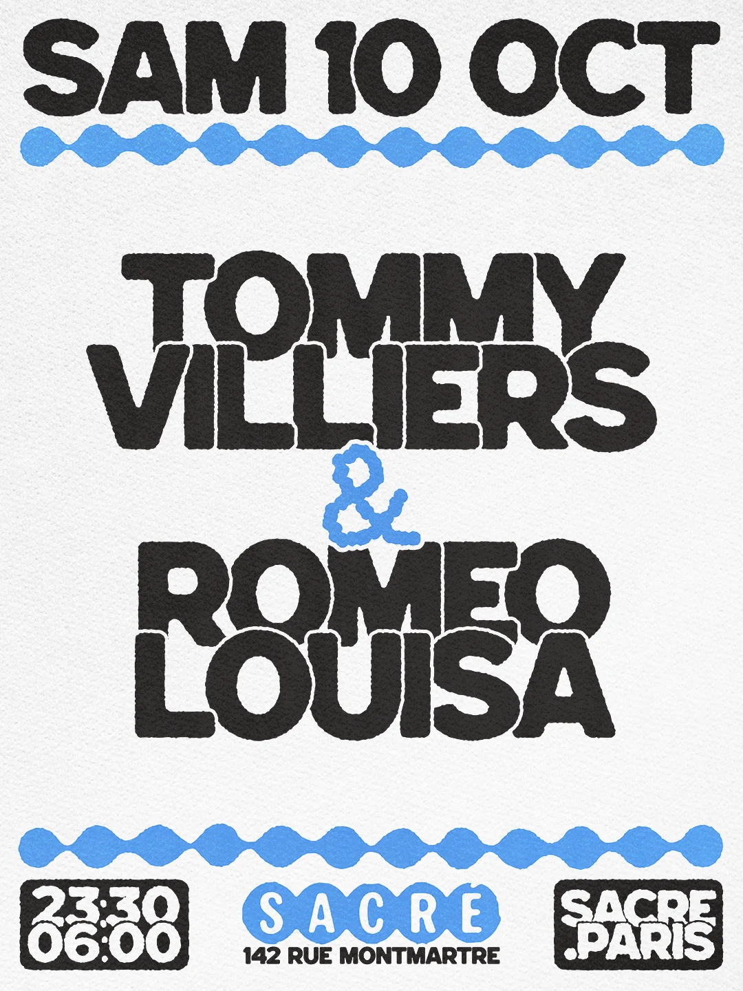 Sacré Présente : Tommy Villiers & Romeo Luisa