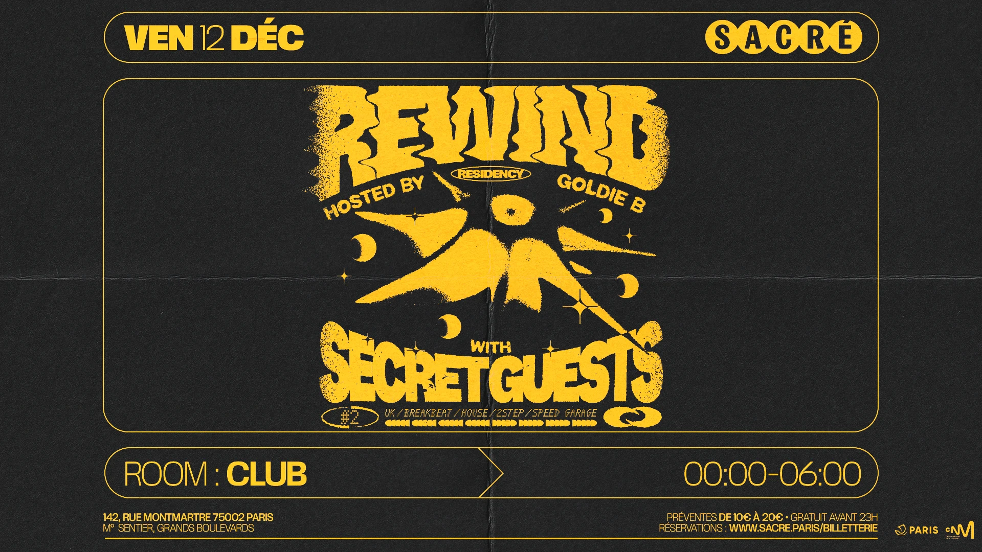 Sacré Présente : Rewind #2 By Goldie B