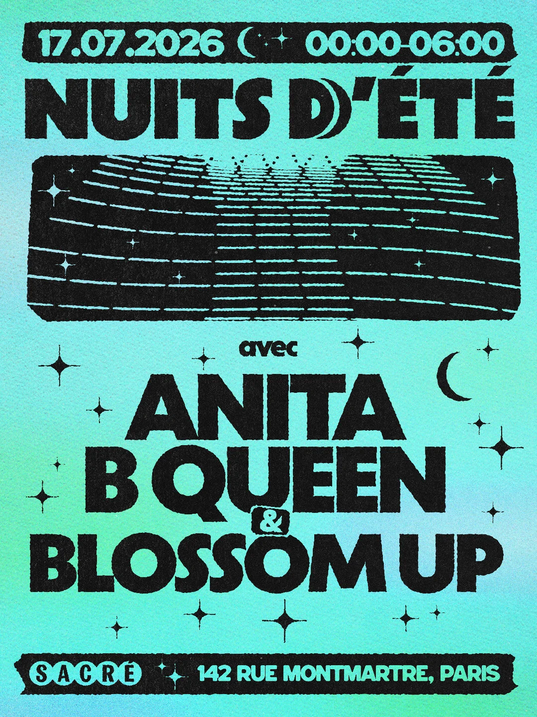 Sacré Présente : Anita B Queen & Blossom Up
