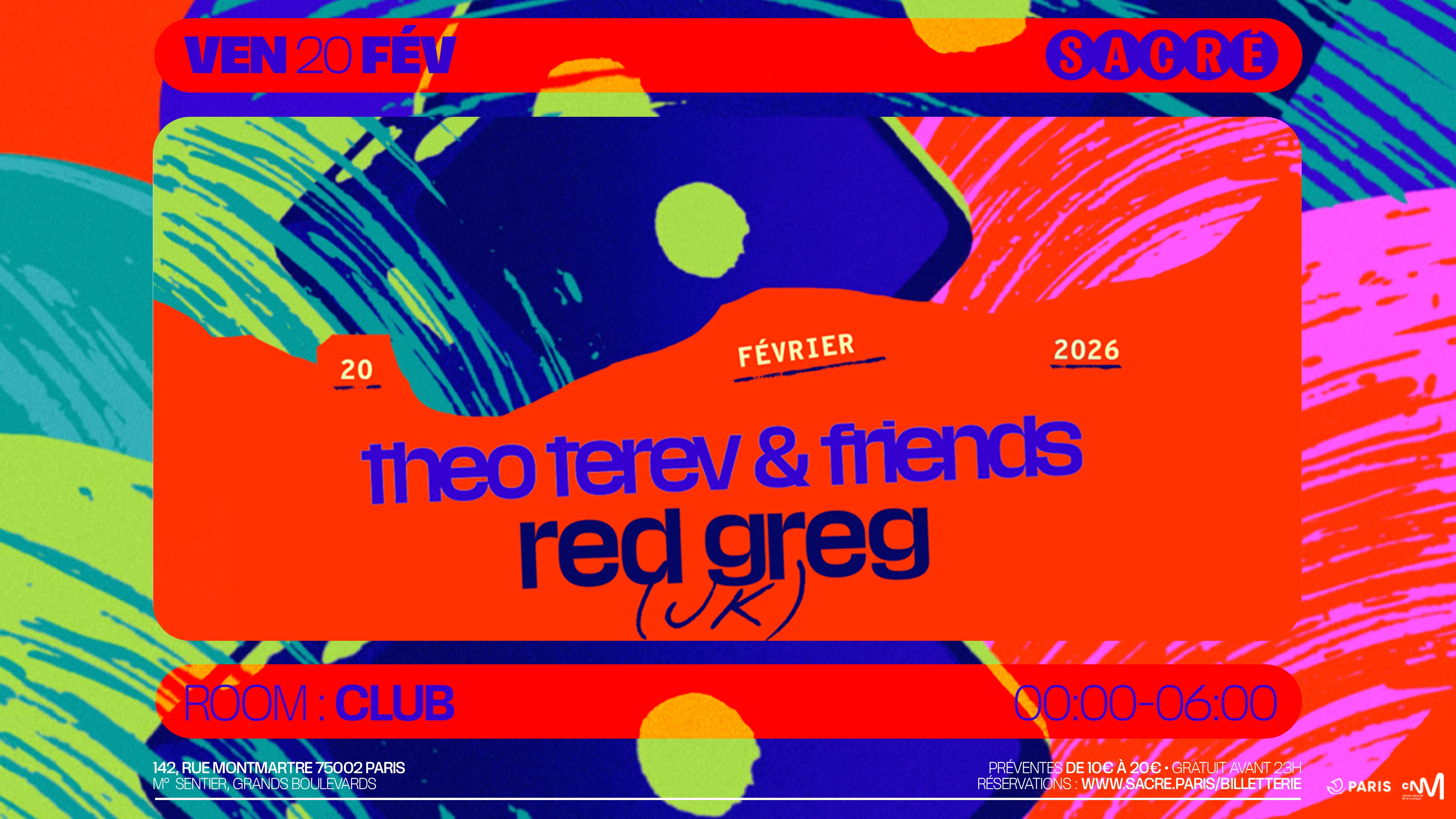 Sacré Présente : Théo Terev Invite Red Greg