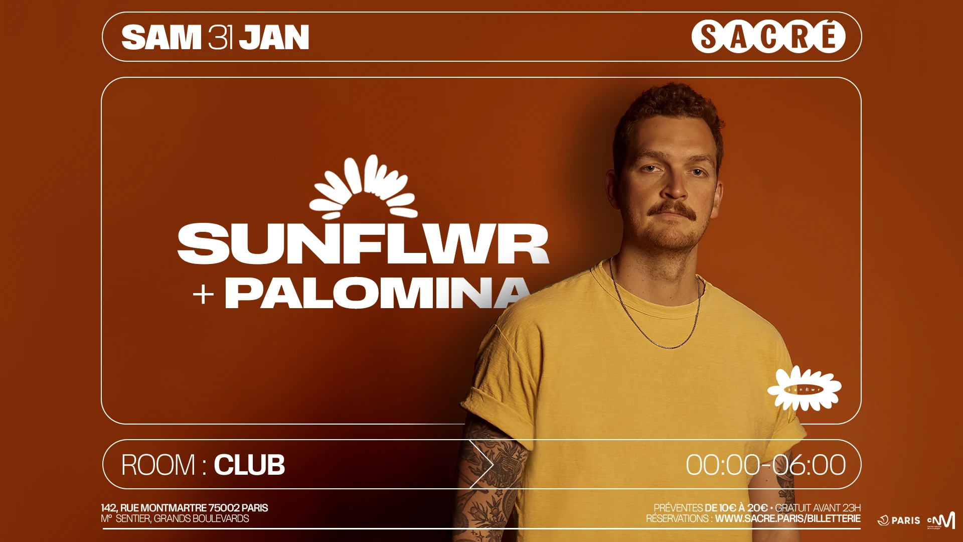 Sacré Présente : Sunflwr & Palomina