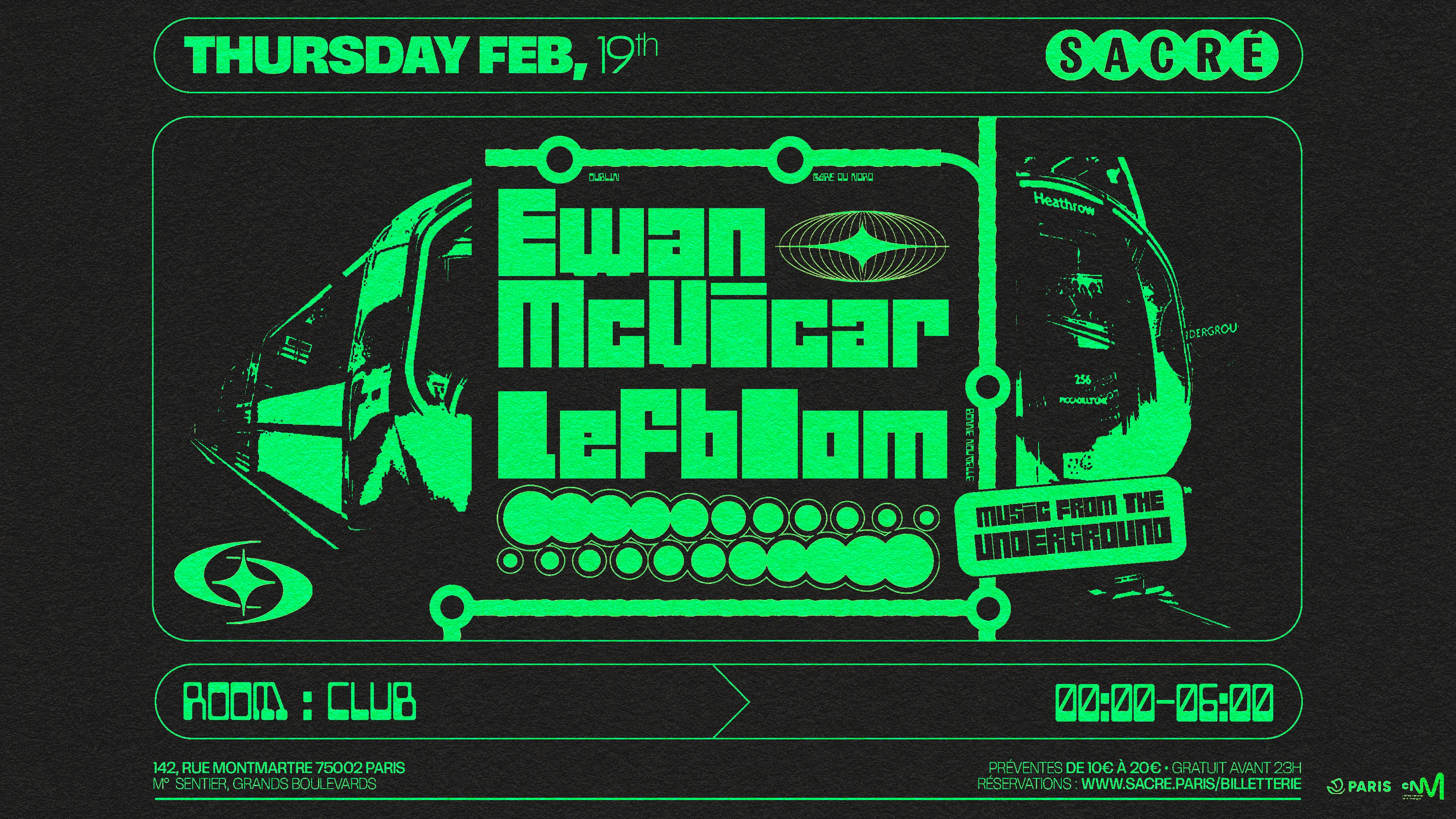 Sacré Présente : Ewan Mcvicar + Lefblom