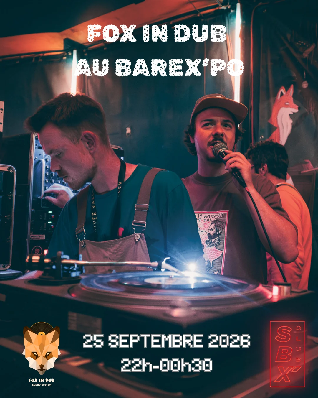 Fox In Dub Au Barex'po