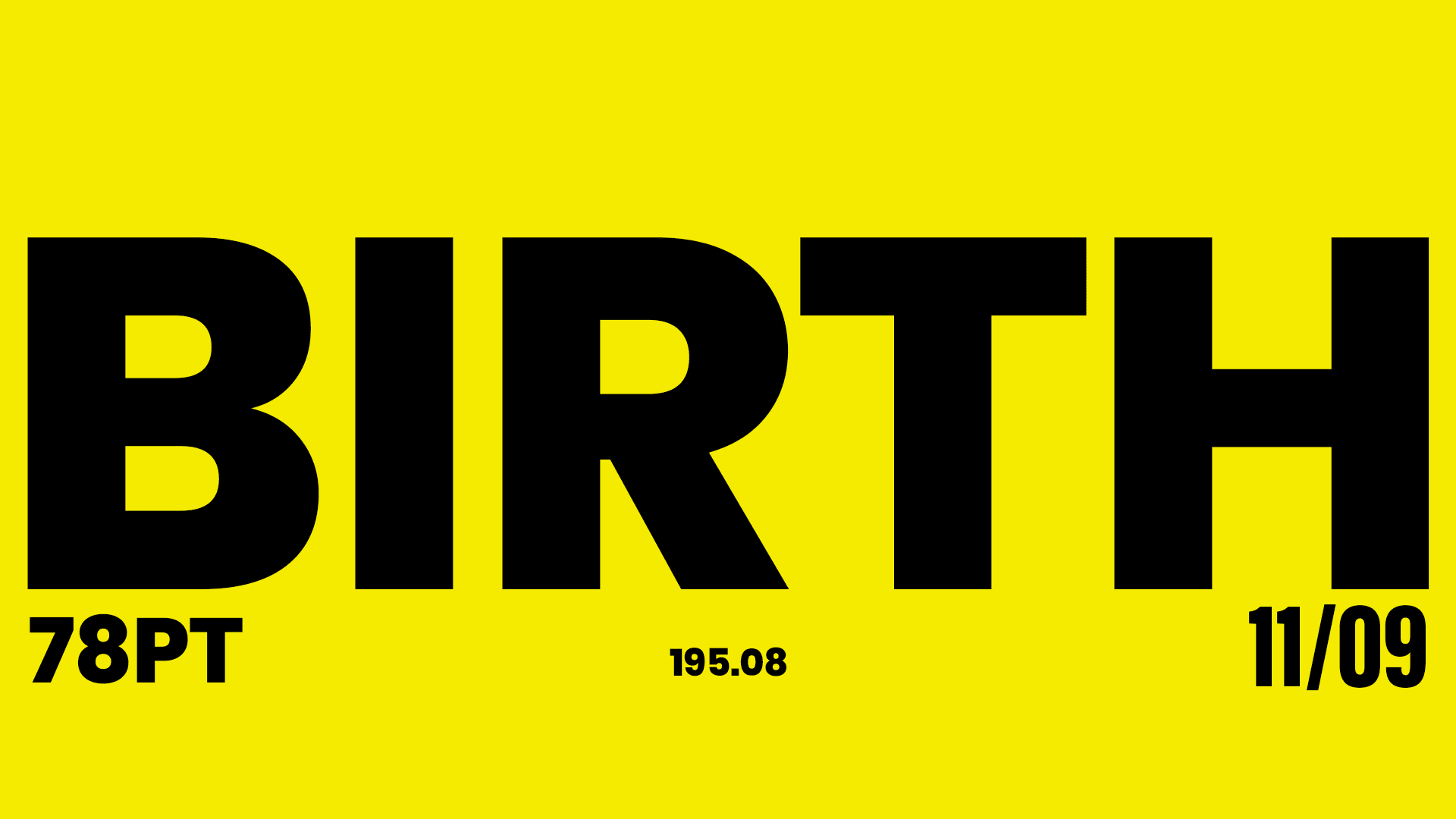 Birth