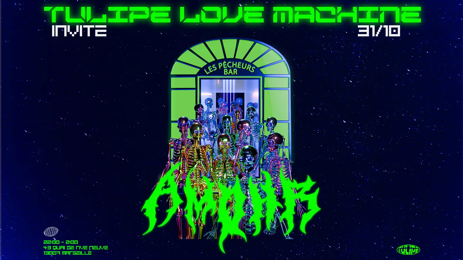 Tulipelovemachine Invite Amohr - Free