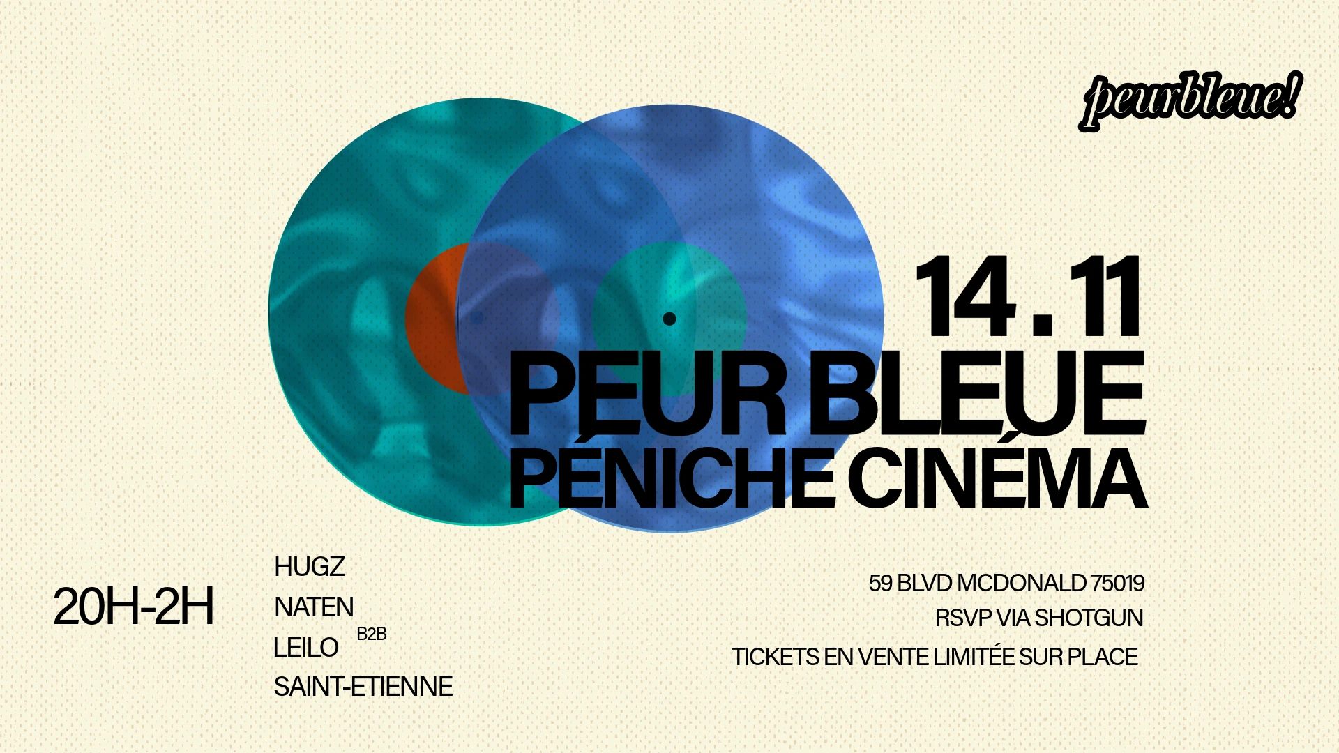 Peurbleue! - À La Péniche Cinéma