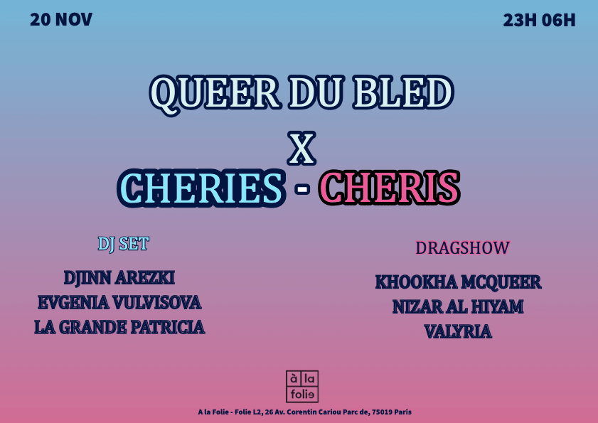 Queer Du Bled X Cheries Cheris