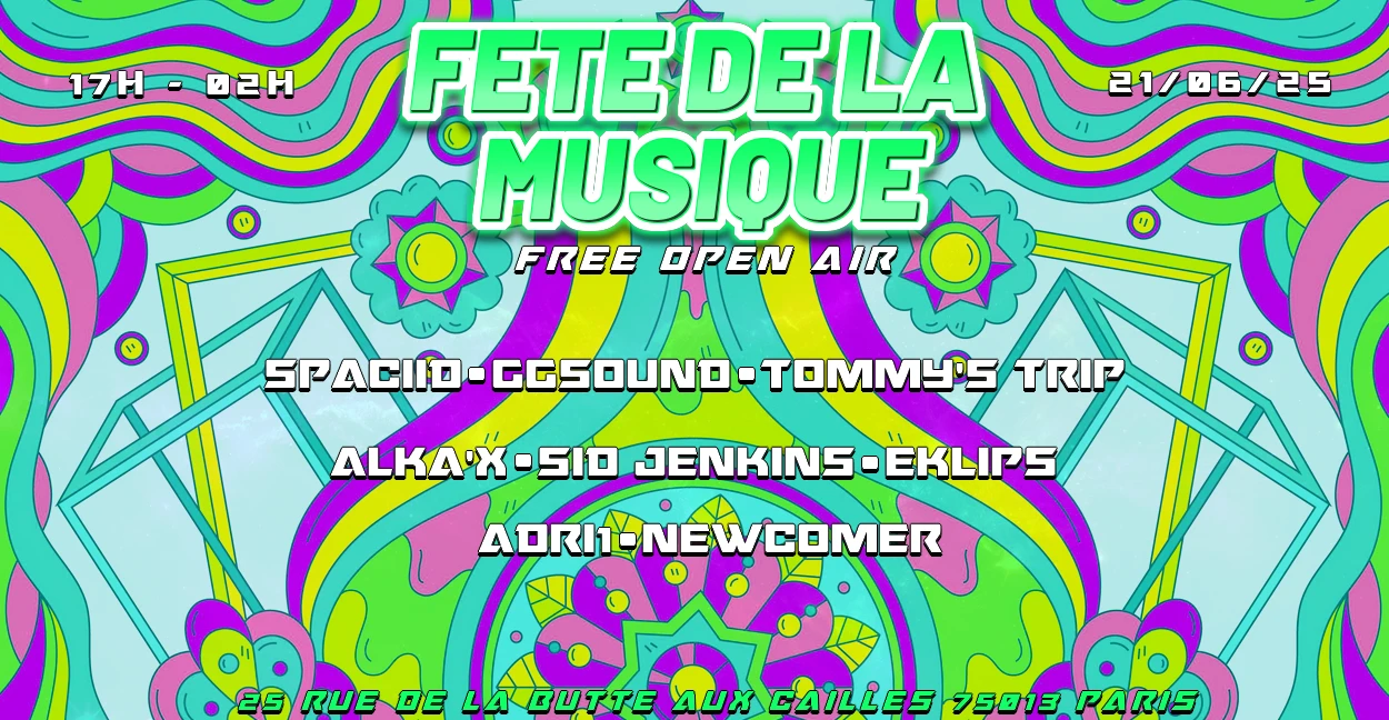 Open Air - Fete De La Musique 25 - Gratuit