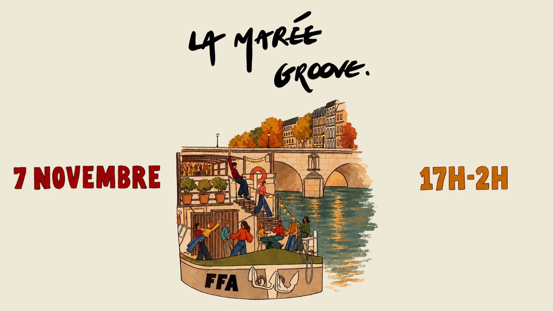 La Marée Groove X Ffa Sur L'eau
