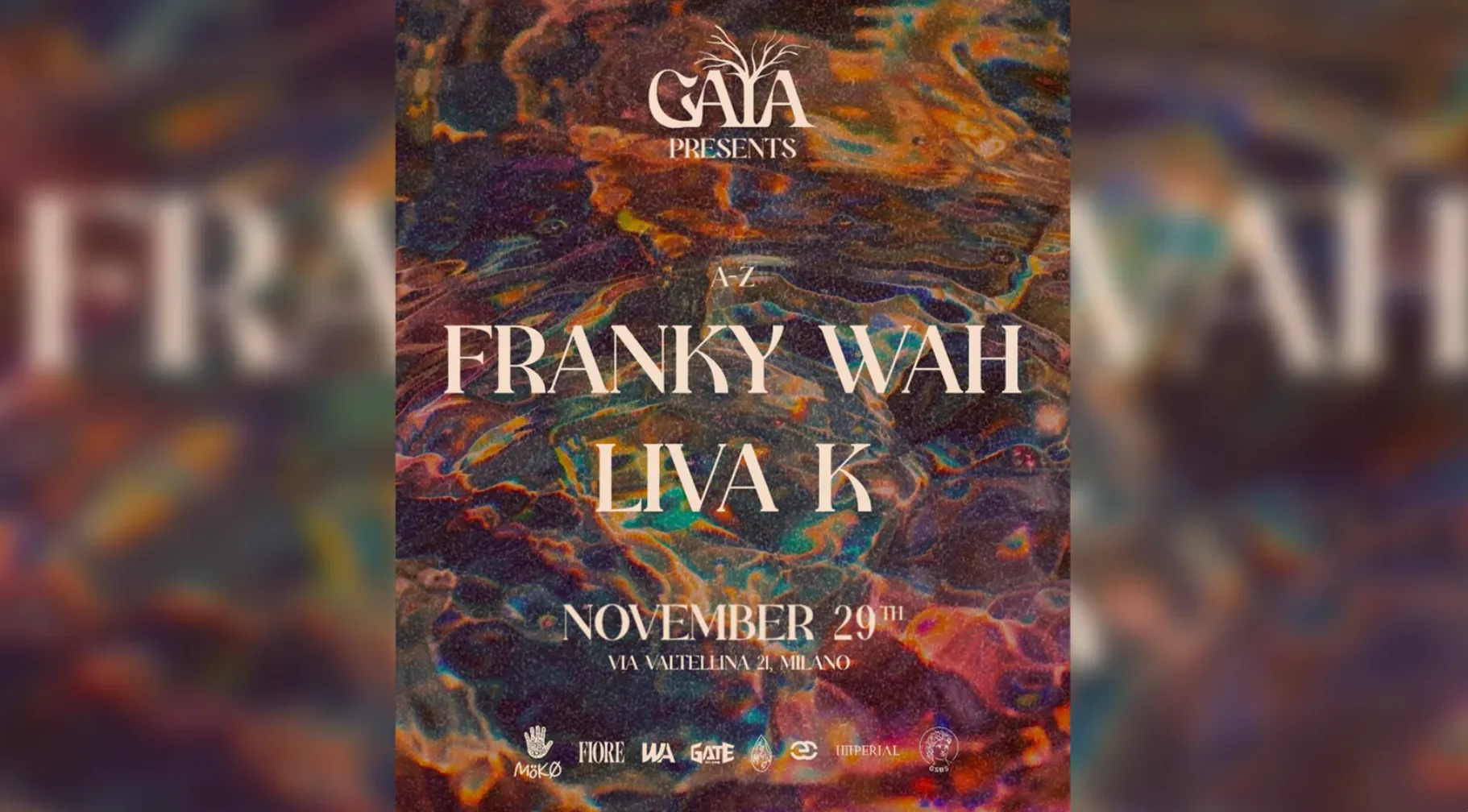 Liva K & Franky Wah At Gate Milano