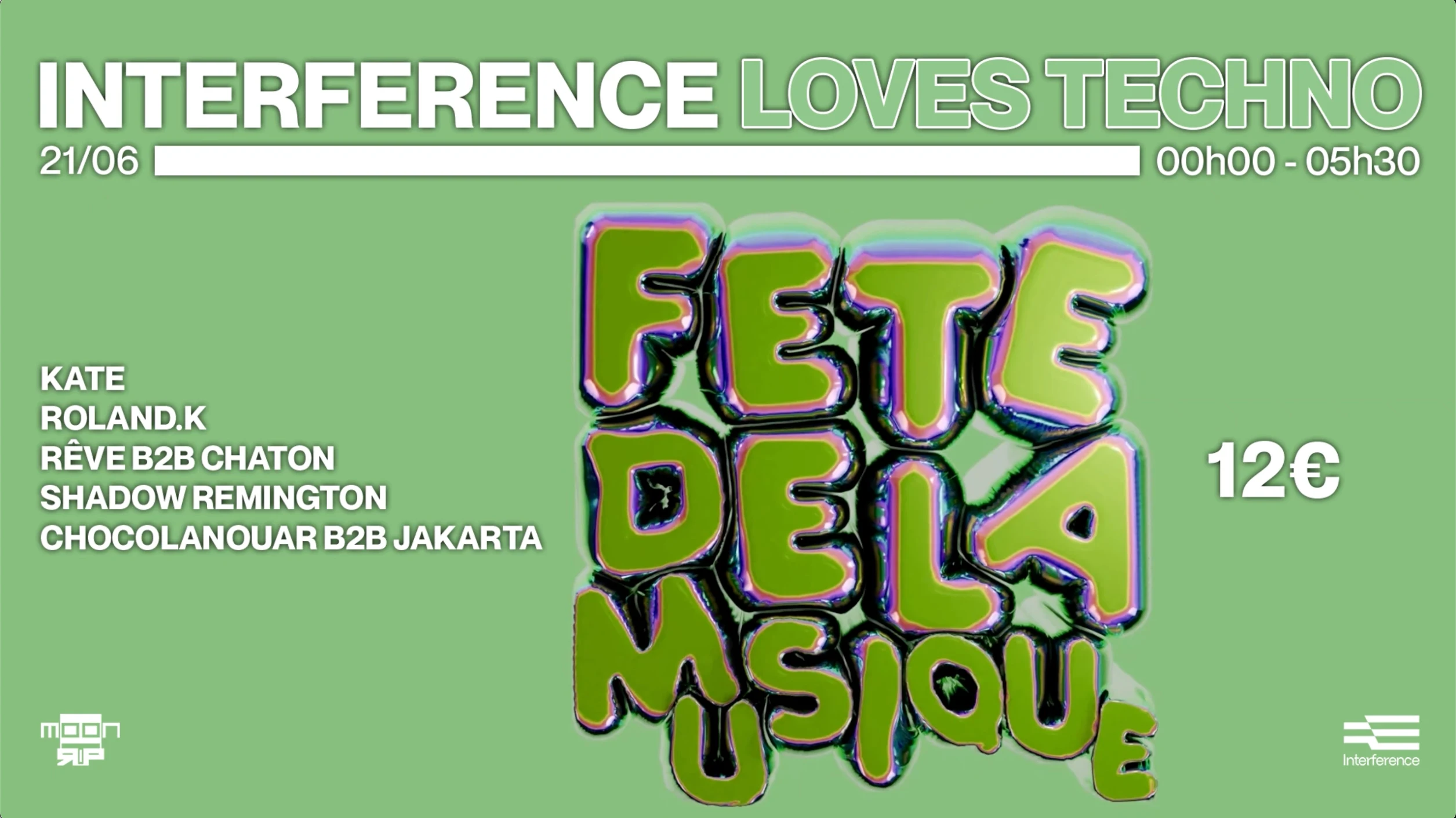 Fête De La Musique - Interference Loves Techno