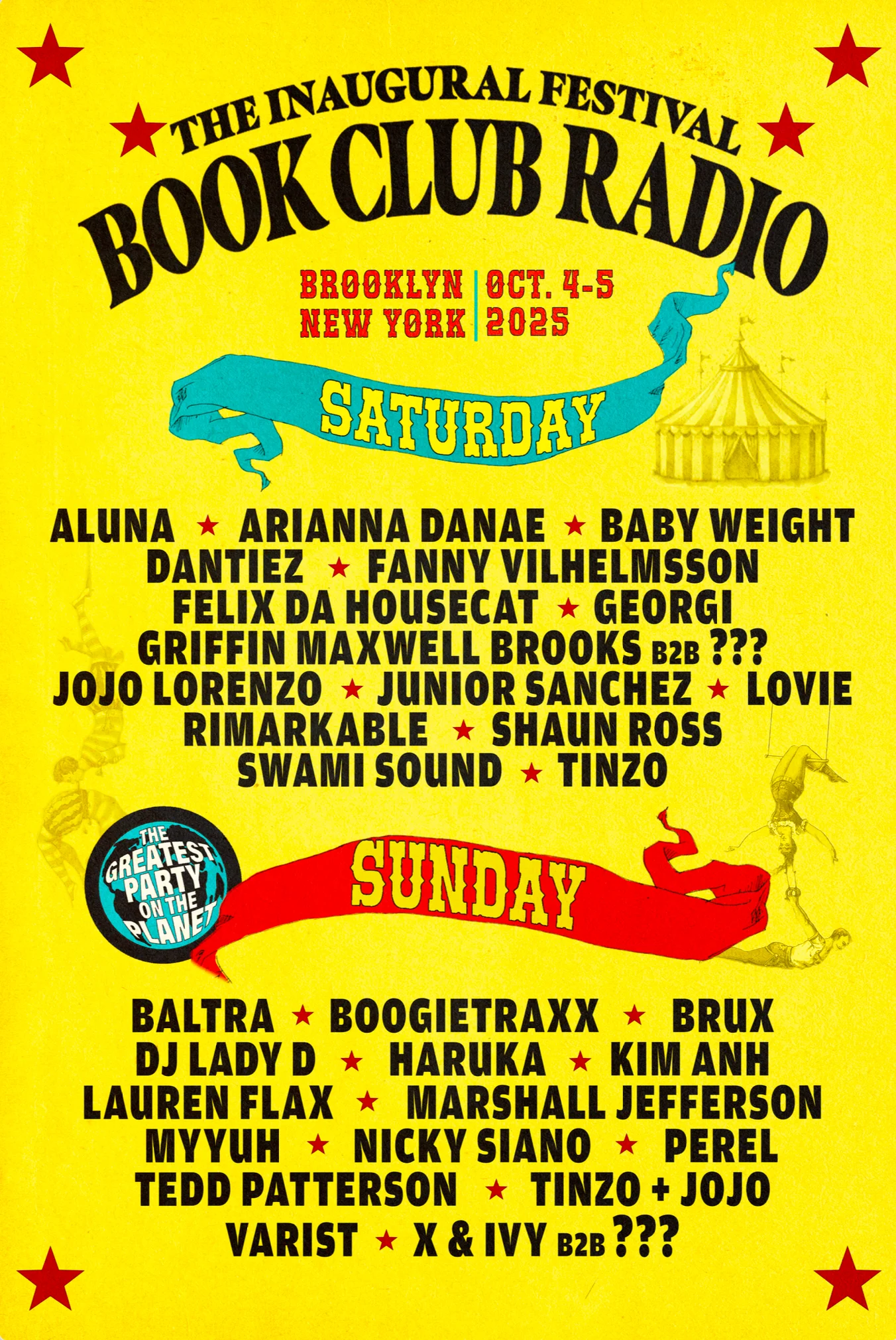 Book Club Radio Festival #1 The Circus