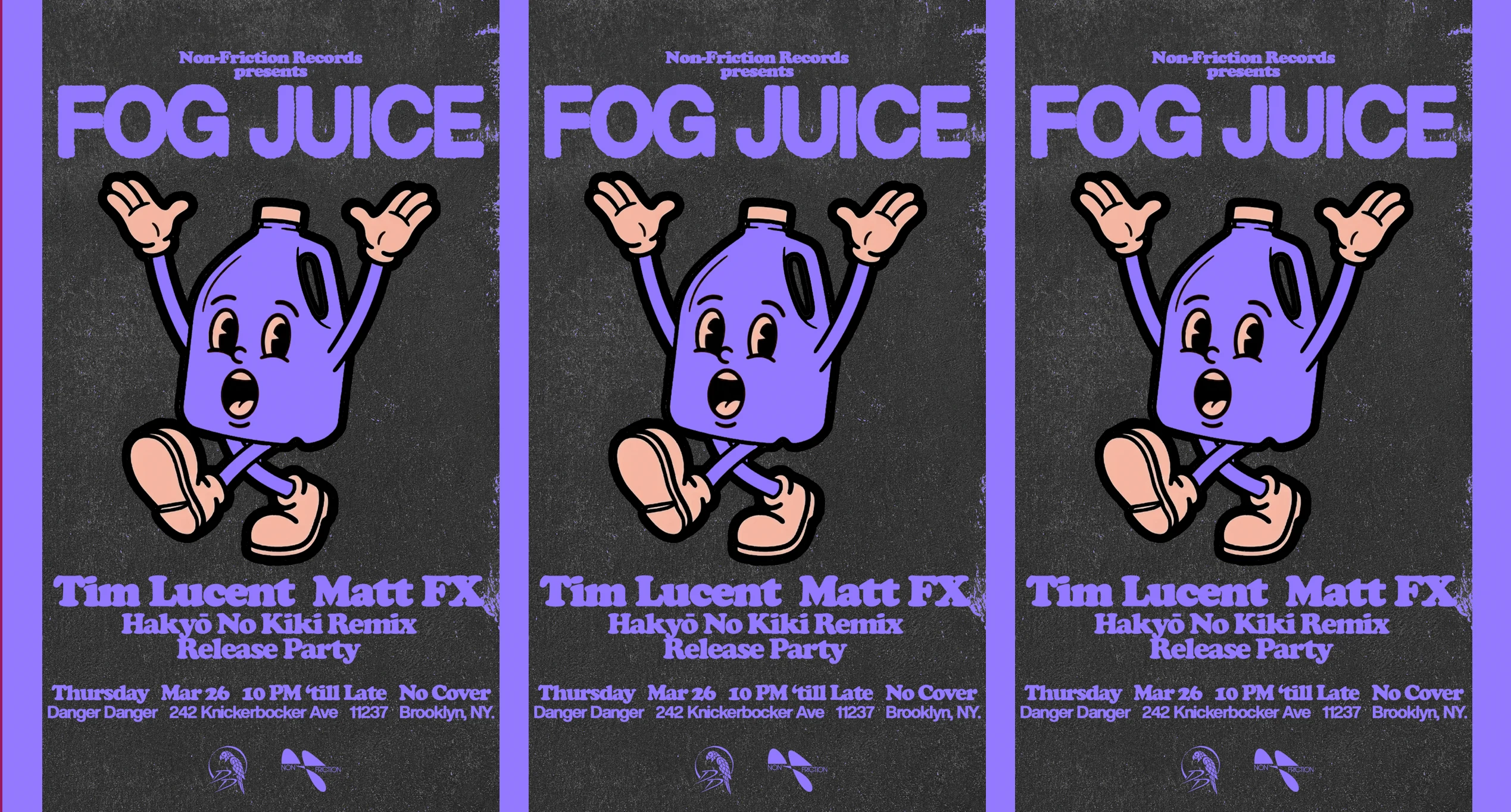 Fog Juice / Non-Friction Records Feat. Matt Fx + Tim Lucent