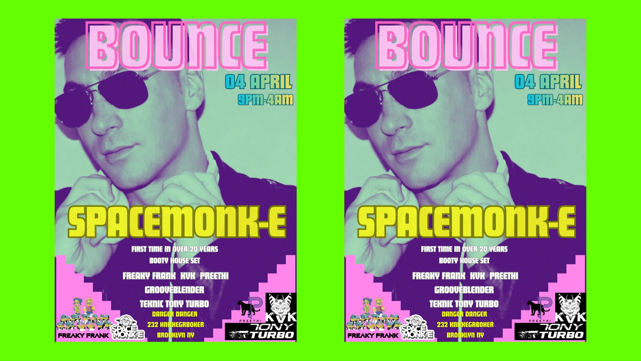 Tony Turbo Presents Bounce Feat. Space Monk-E And Friends