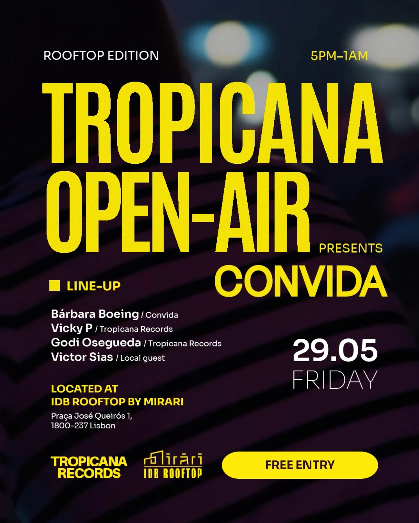 Tropicana X Convida By Bárbara Boeing @ Lisbon Cruise Port