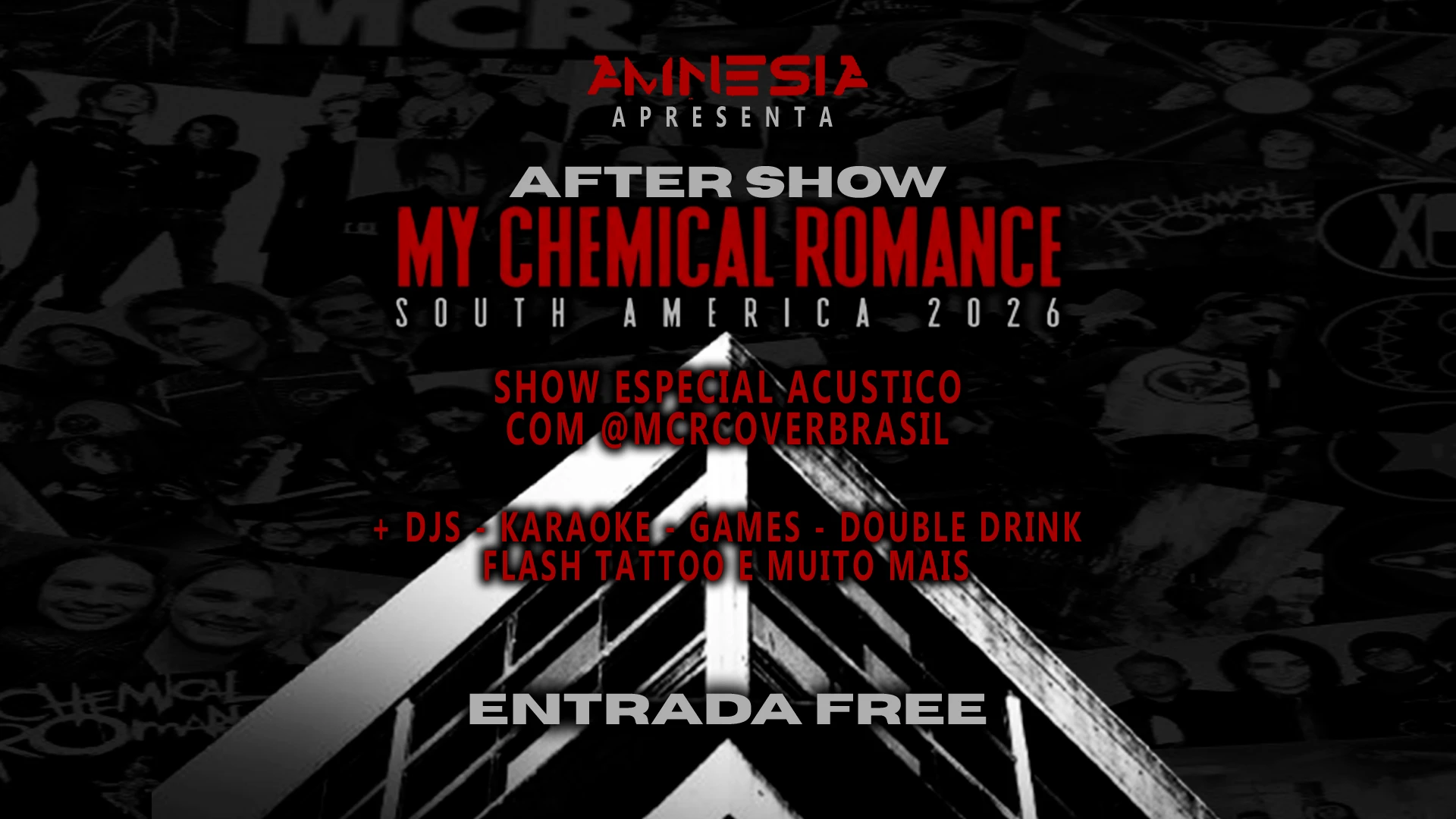 After Show My Chemical Romance - Entrada Free