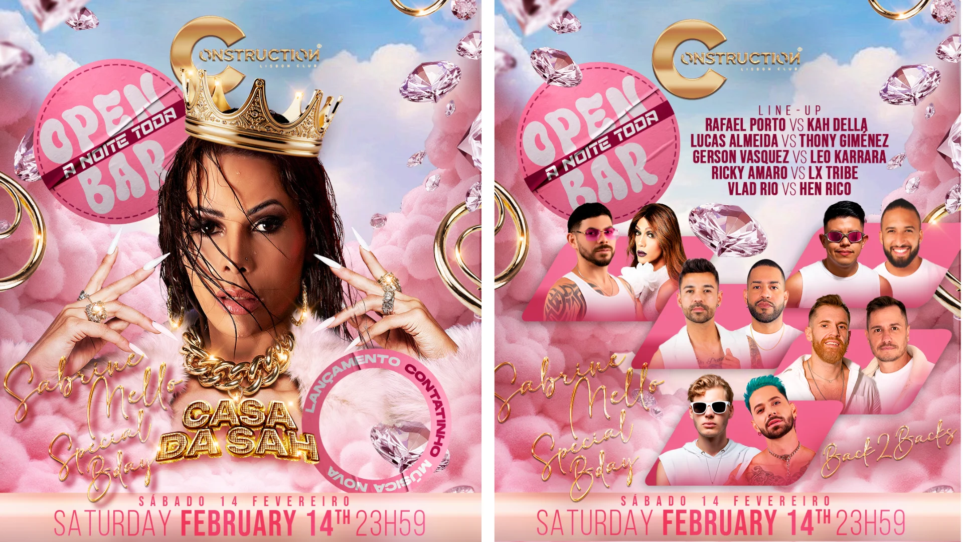 Construction Lisbon Club Present Casa Da Sah - Open Bar