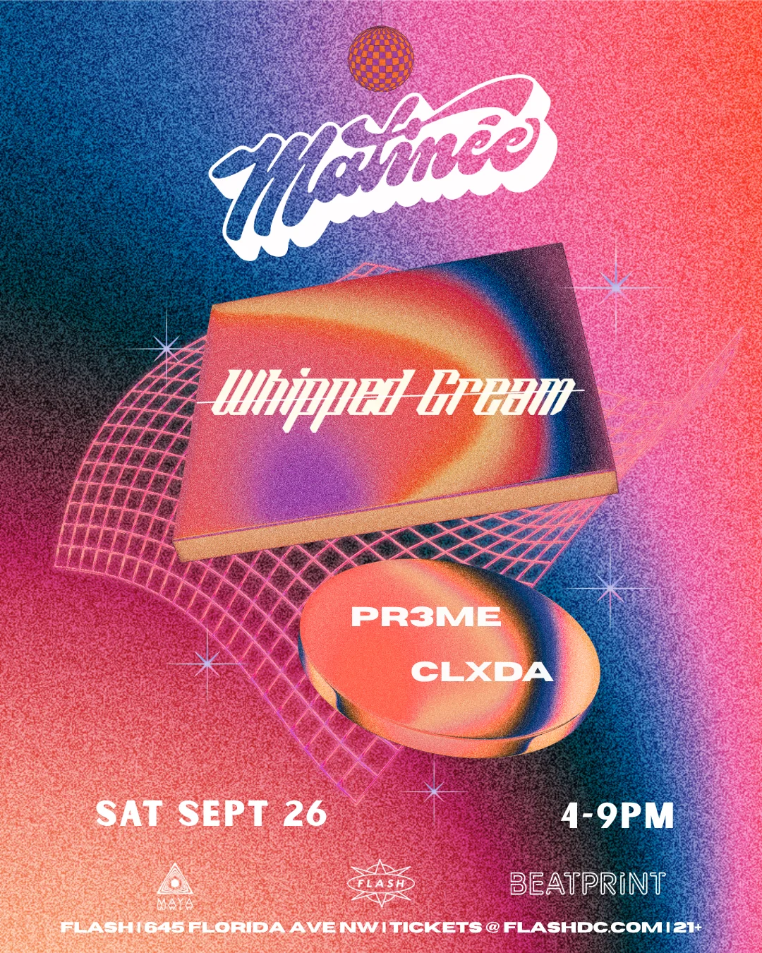 Matinée Presents: Whipped Cream