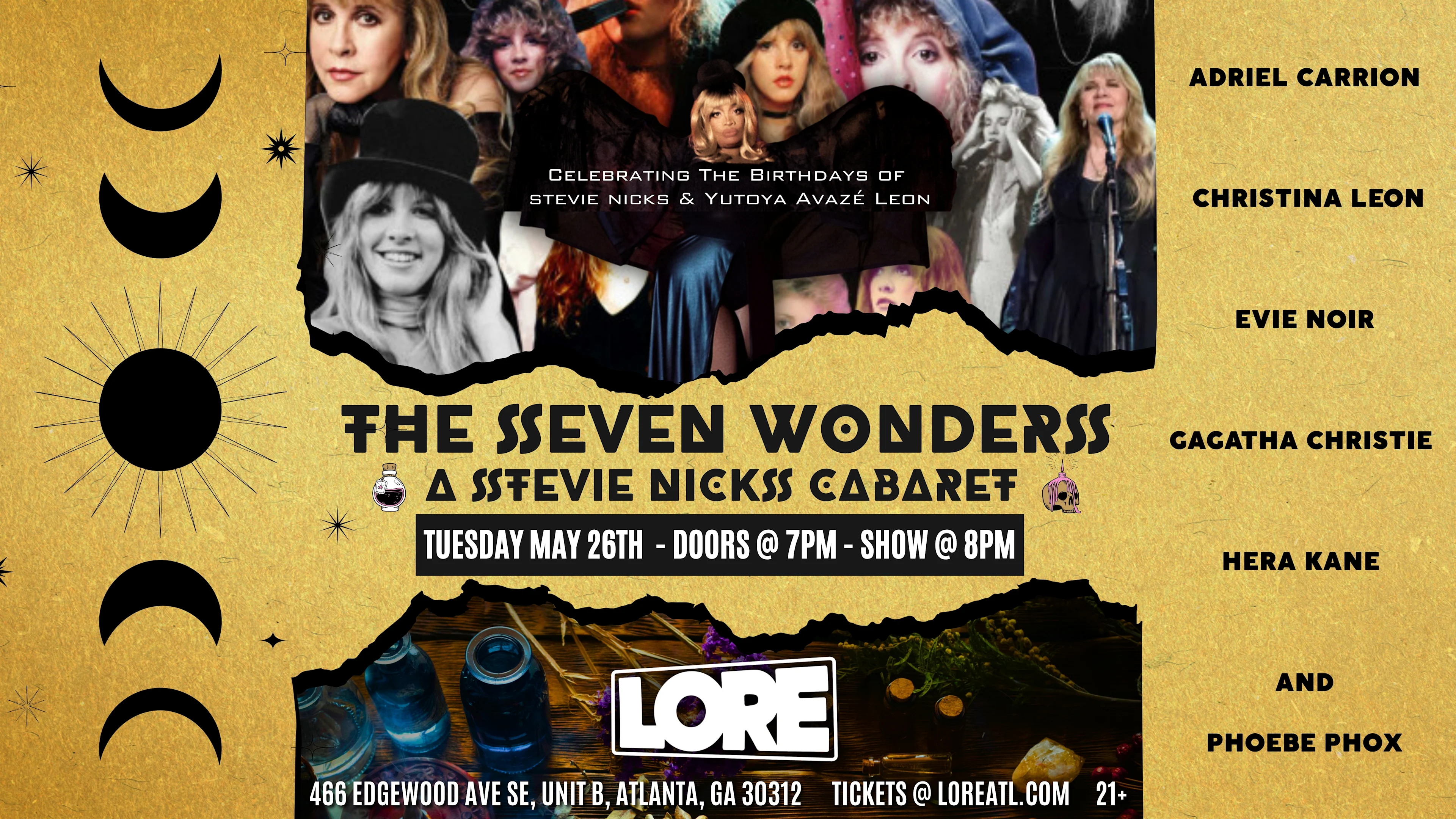 The Seven Wonders: A Stevie Nicks Cabaret!