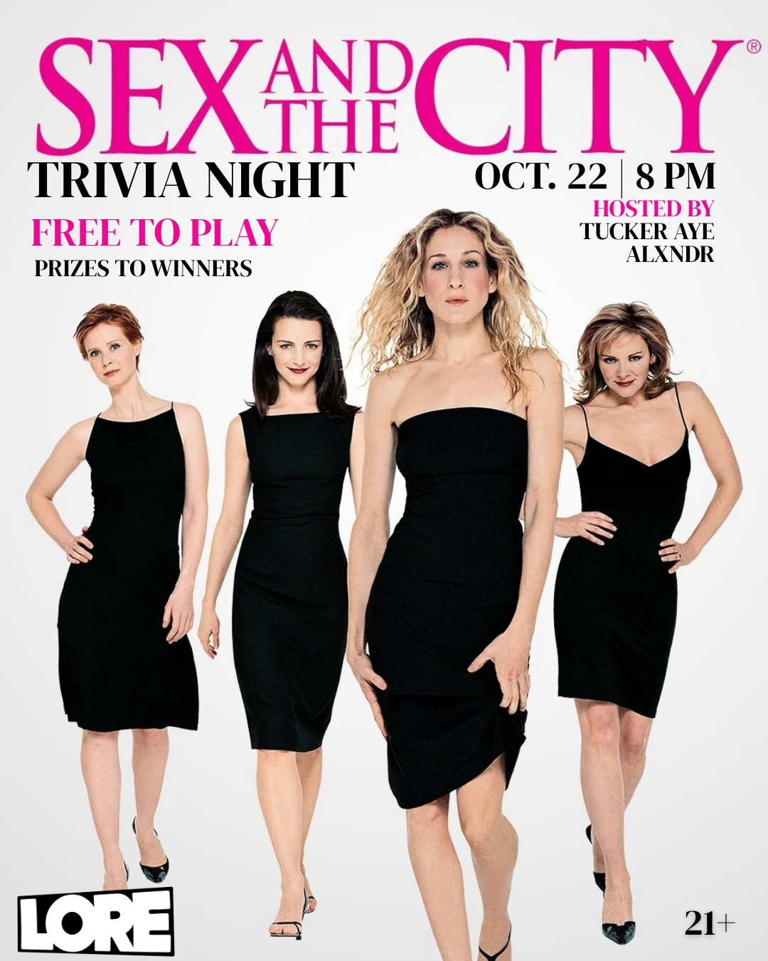 Sex And The City Trivia Night (Free To Play)