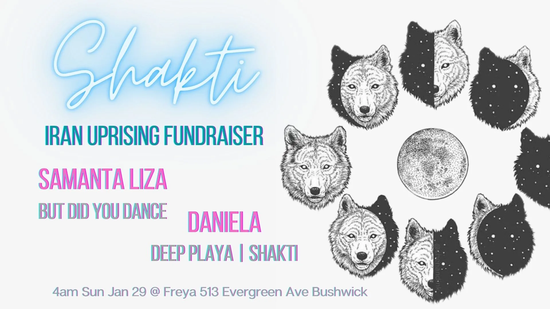 Shakti Afters: Iran Fundraiser