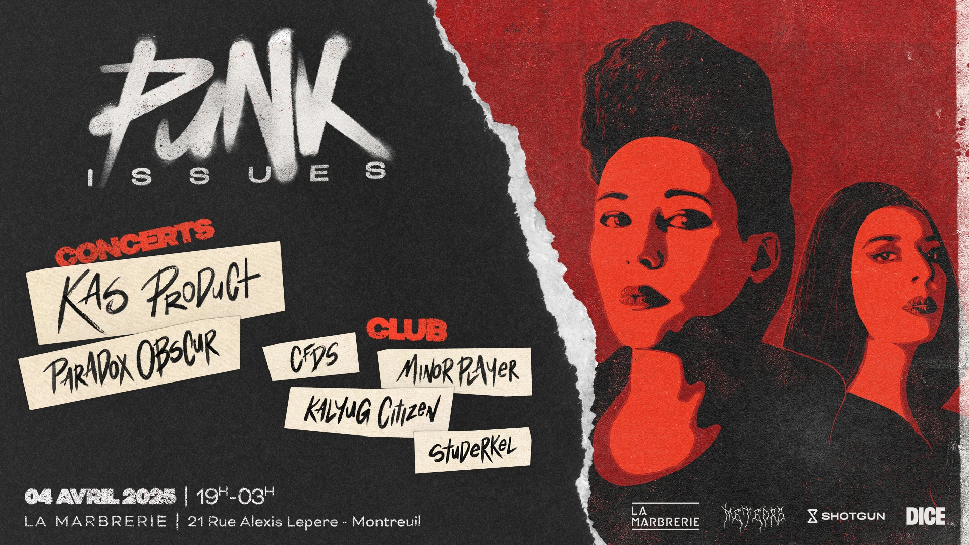 Punk Issues #2 W/ Kas Product & Paradox Obscur
