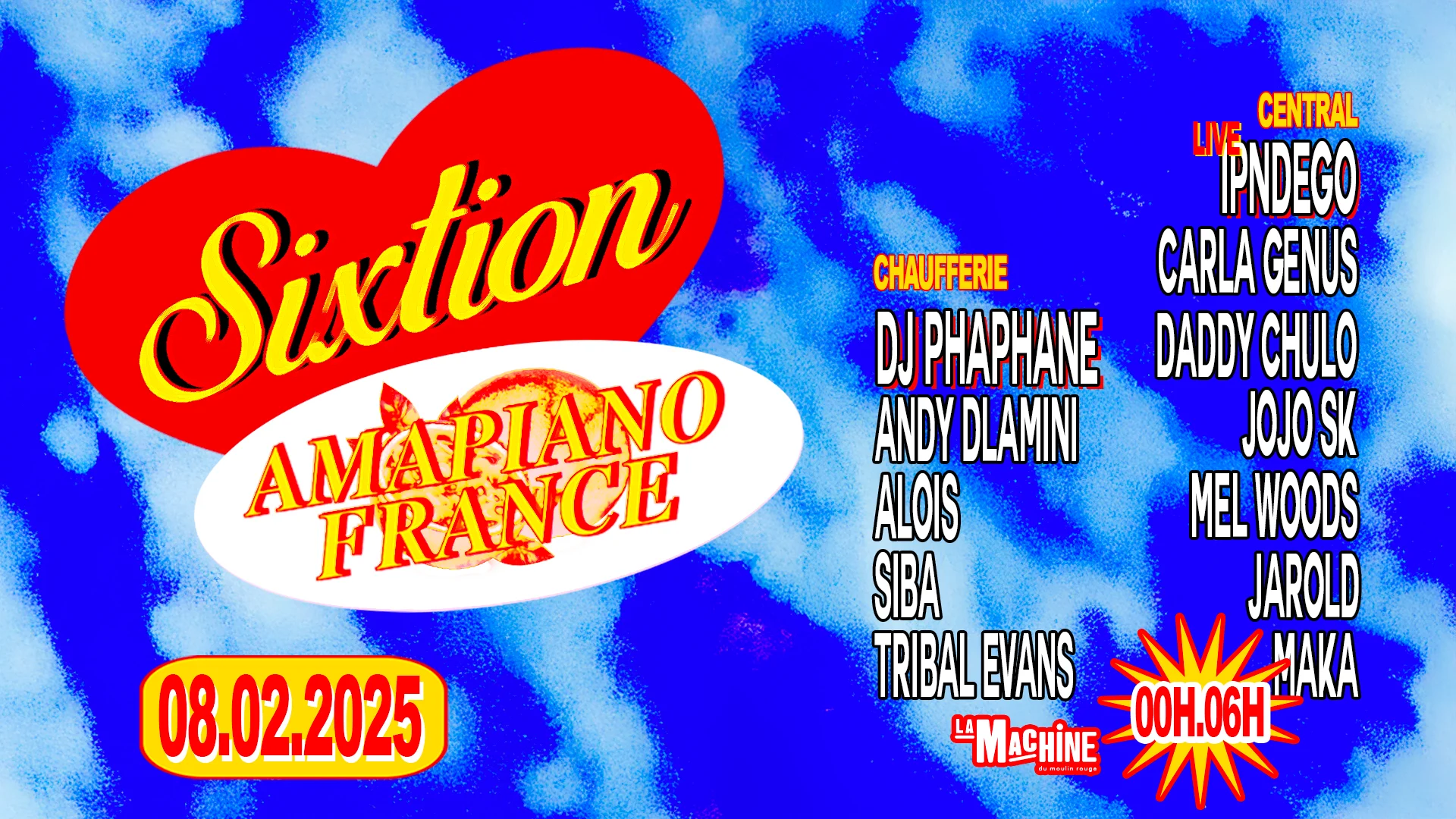 Sixtion & Amapiano France : Love Edition