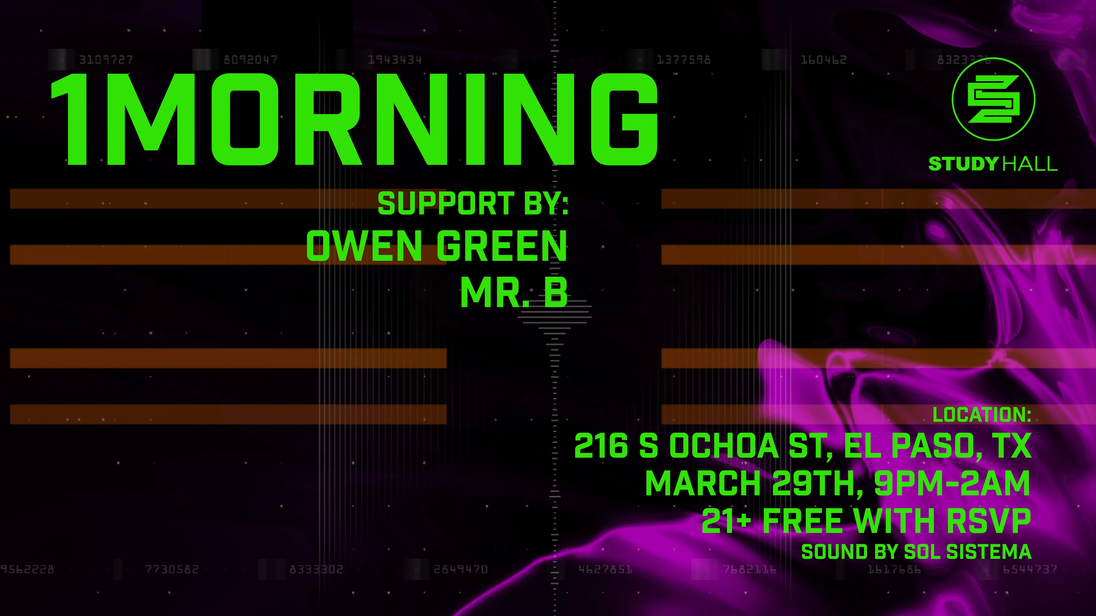 Study Hall: 1morning W/ Owen Green & Mr B